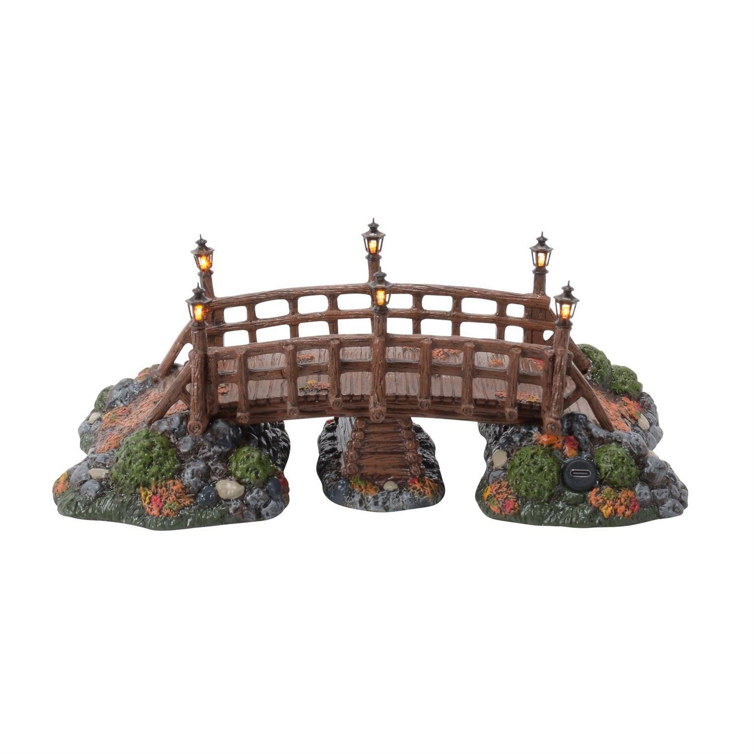 Dept 56 SLEEPY HOLLOW BRIDGE Halloween Village 6018349 BRAND NEW