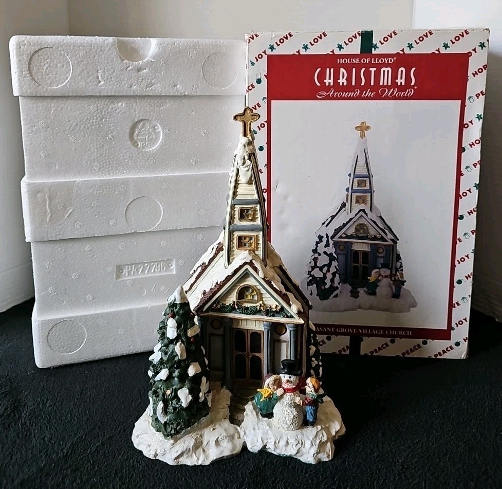 1998 House Of Lloyd Christmas Around World Pleasant Grove Village Church Musical
