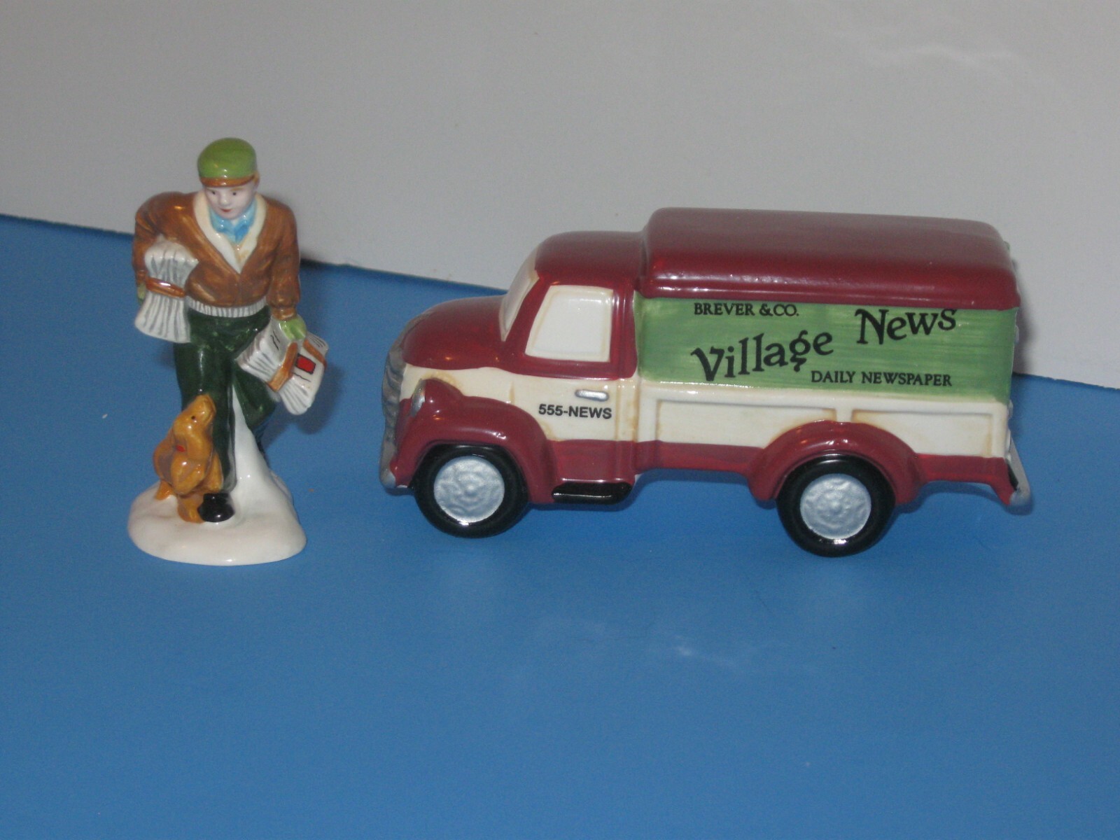 Dept 56 Snow Village Department ” Village News Delivery” #5459-3