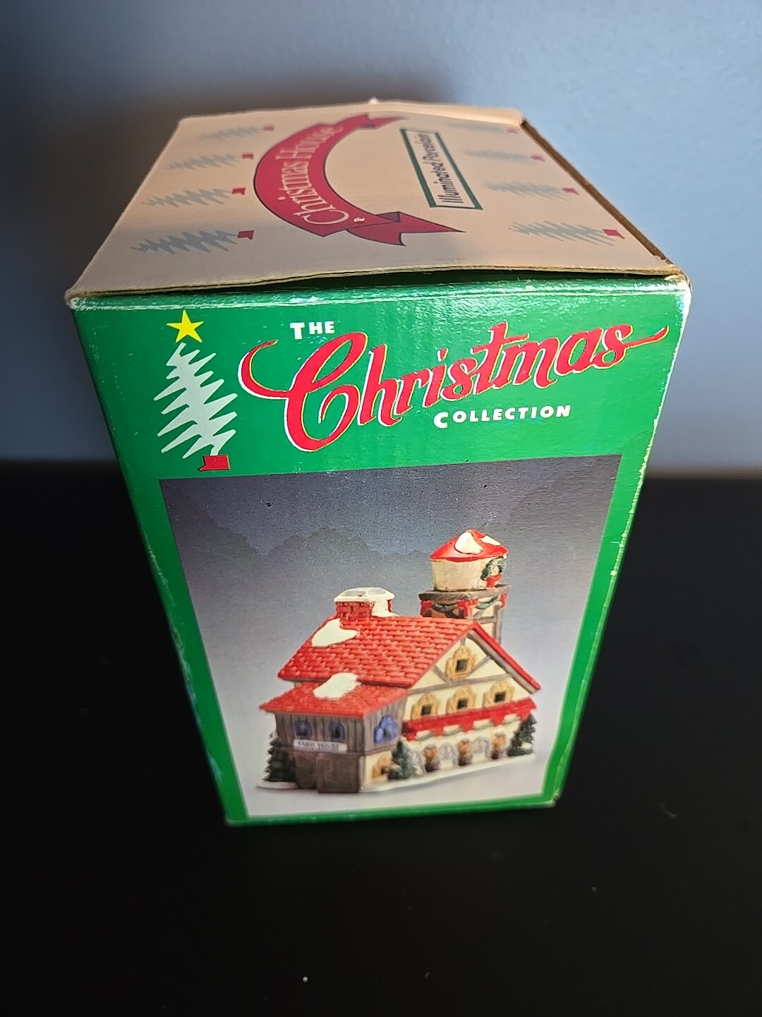 Vintage Christmas Village House Light “Farm House”