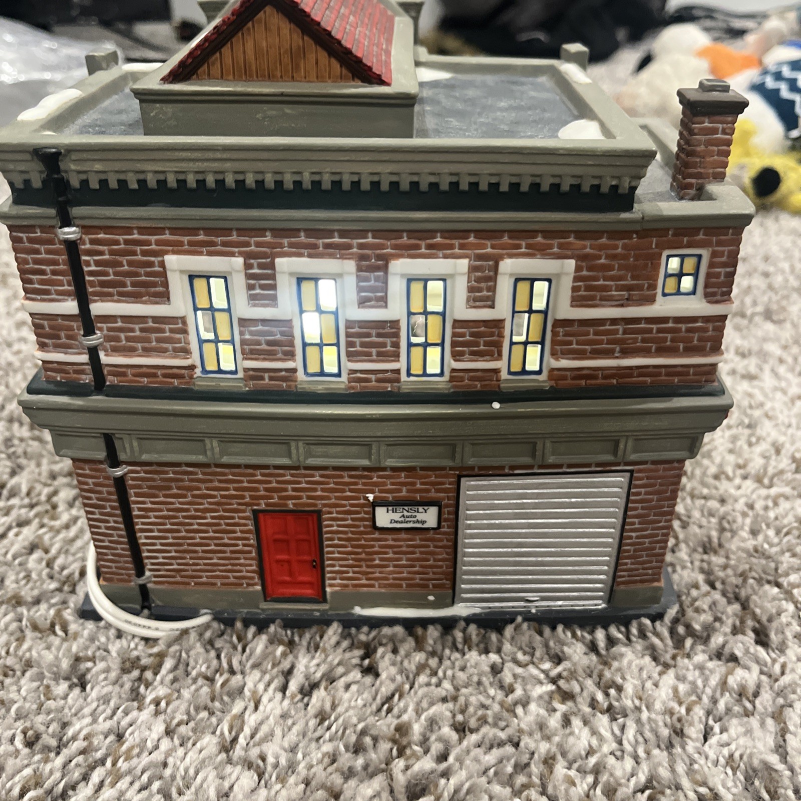 Dept 56 Christmas in the City “Hensley Cadillac & Buick” Shop