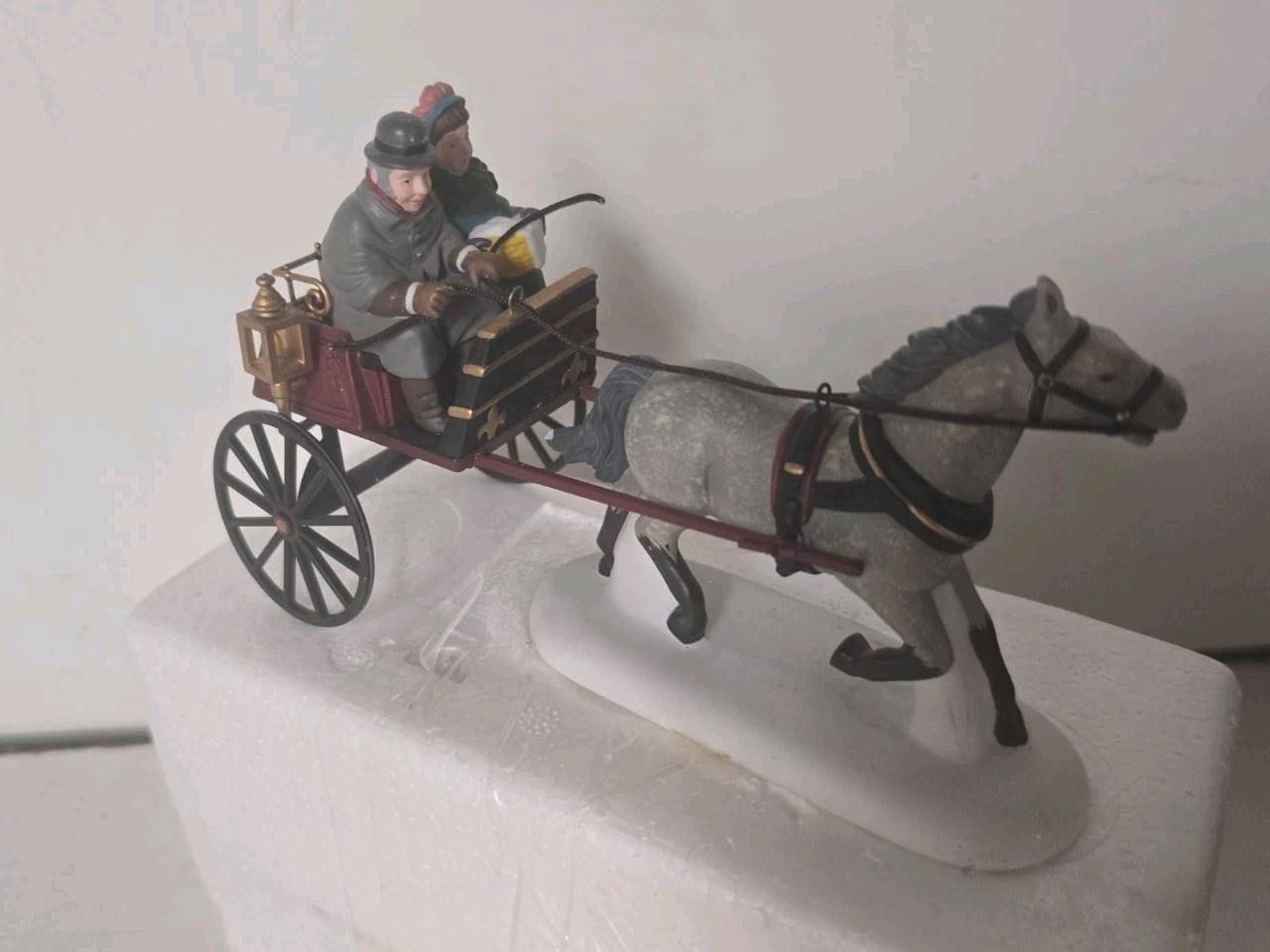 Department 56 Heritage Village – Red Christmas Sulky #58401
