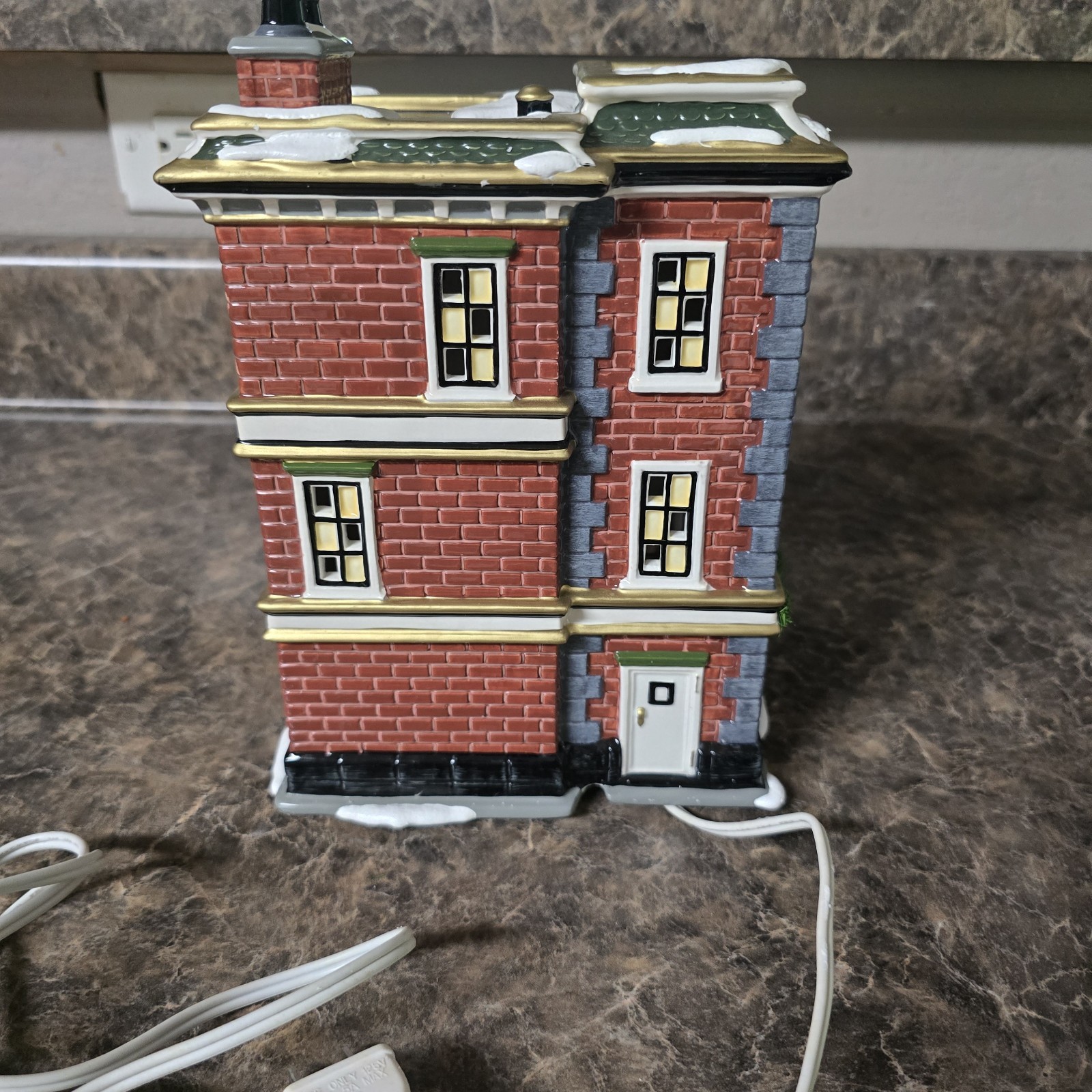 Department 56 Main Street Office Building #55363 Original Snow Village