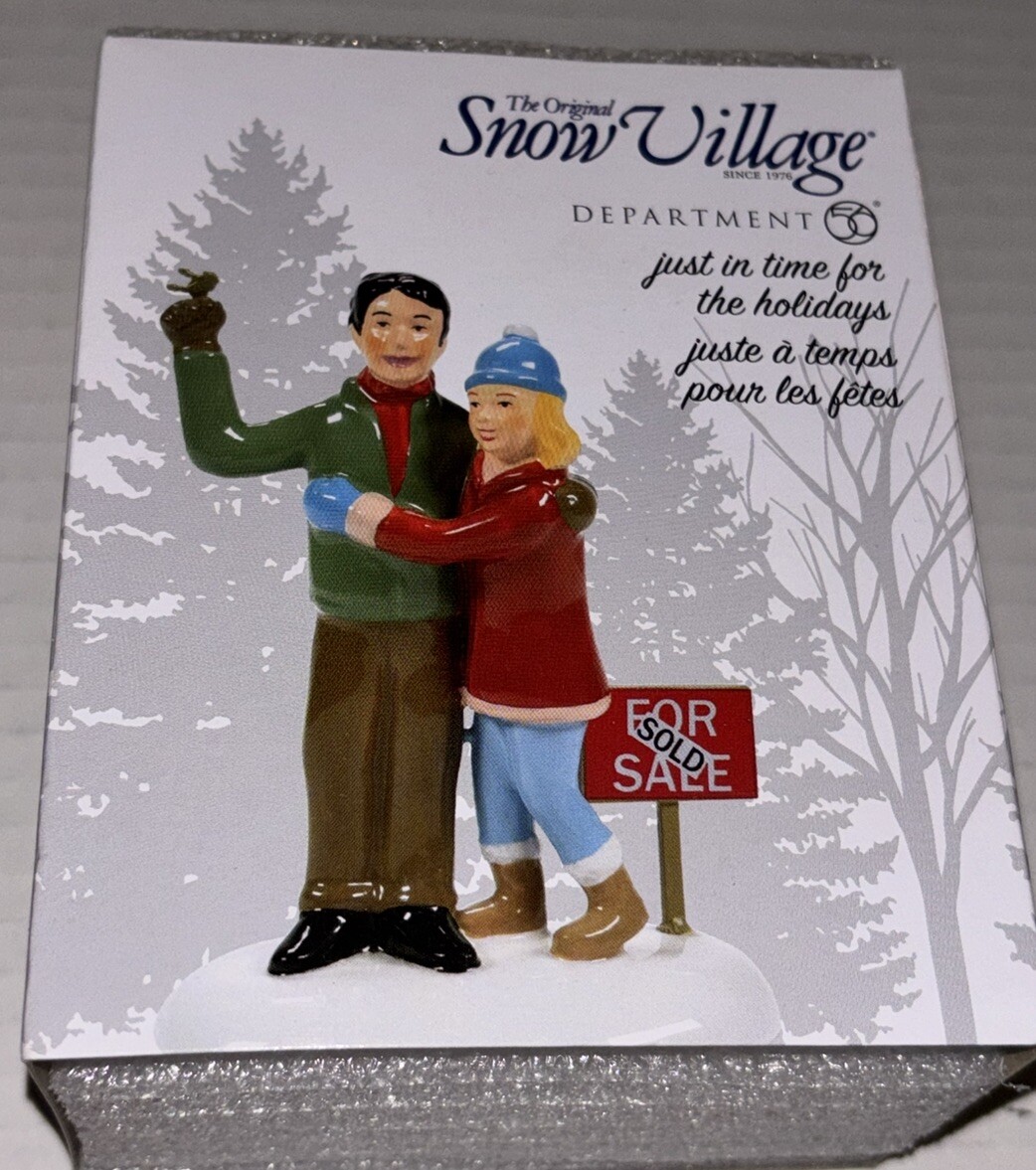 Dept 56 JUST IN TIME FOR THE HOLIDAYS Snow Village 6009717 BRAND NEW Home 2022