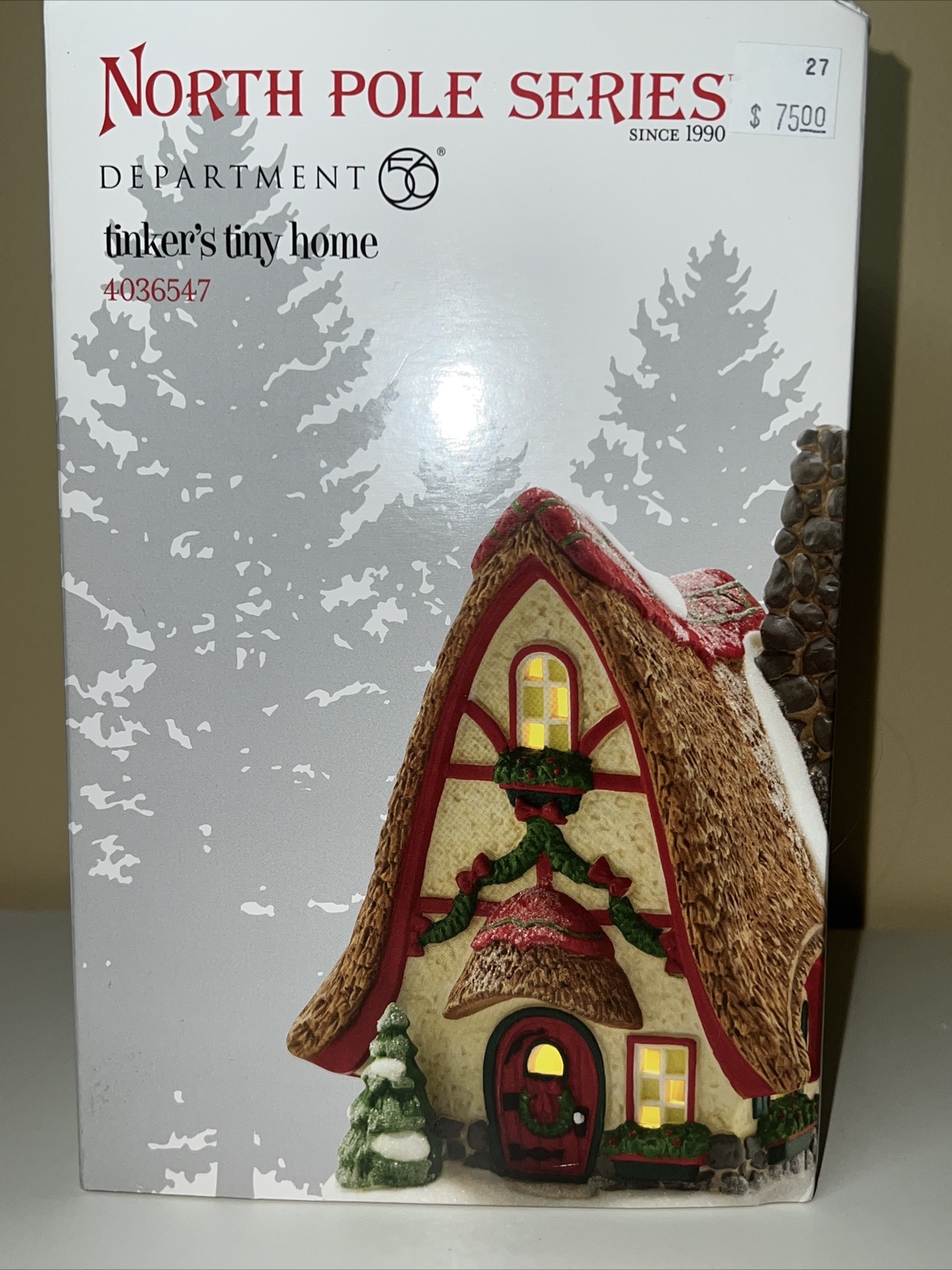 Dept 56 North Pole Series Tinker’s Tiny Home New in Box