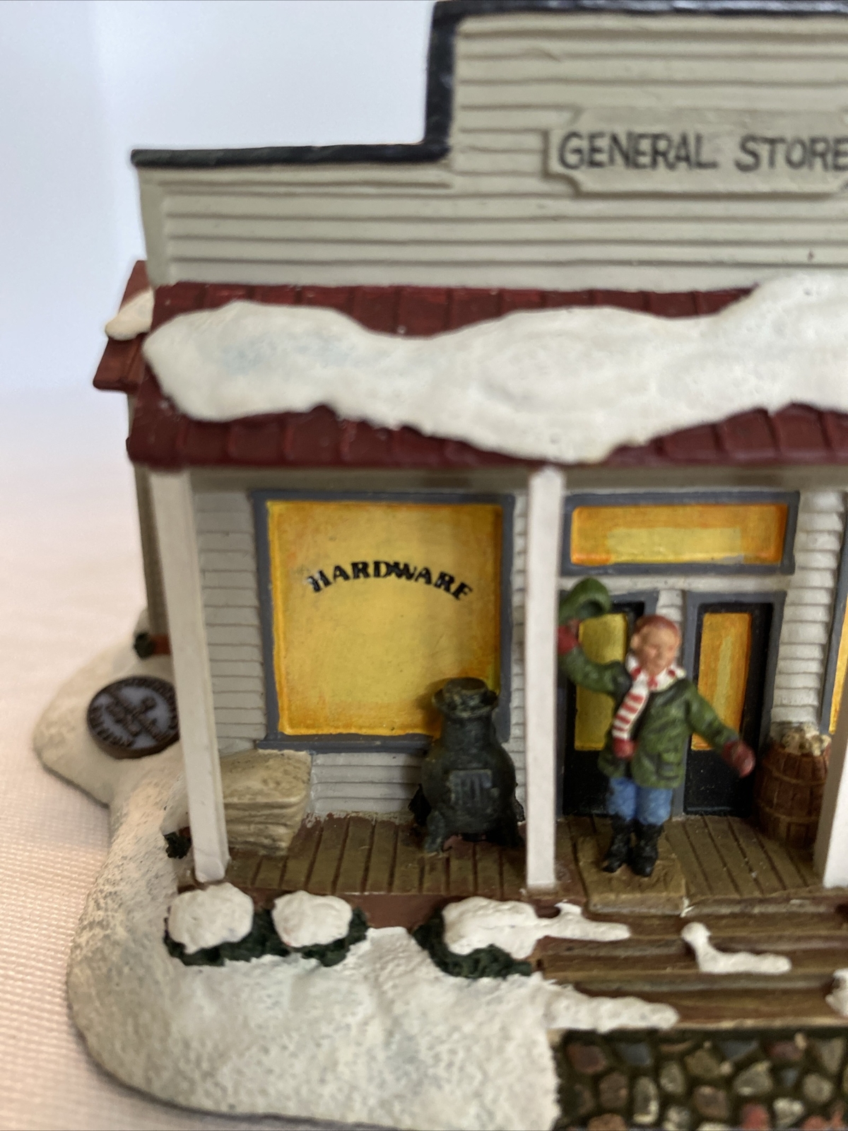 Rhodes Studios Norman Rockwell’s Home Town General Store in Box Vtg @140