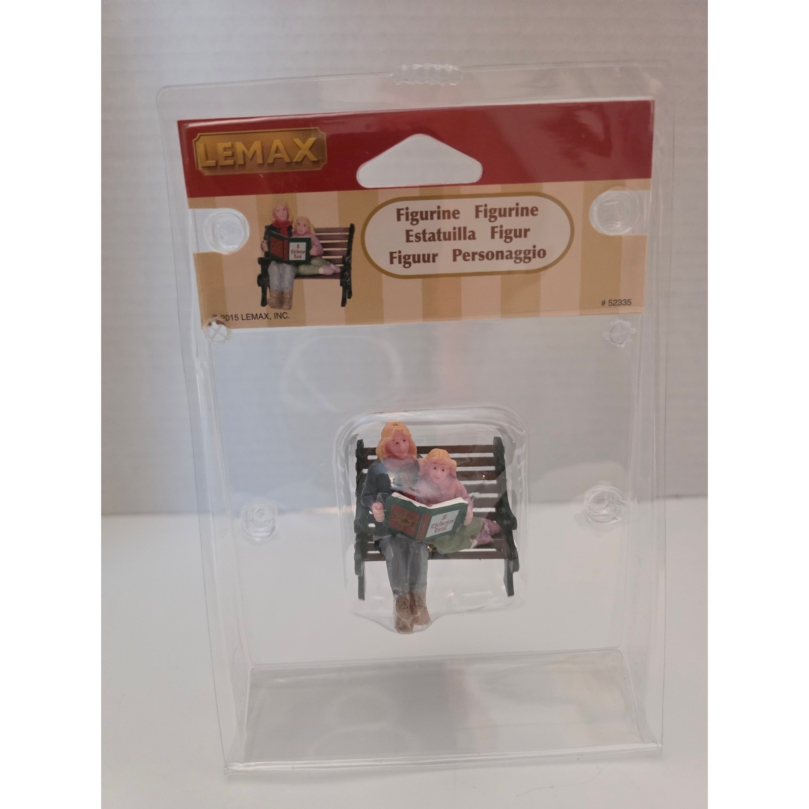 Lemax Christmas Story Book Figurine 52335 Mother Daughter 2015