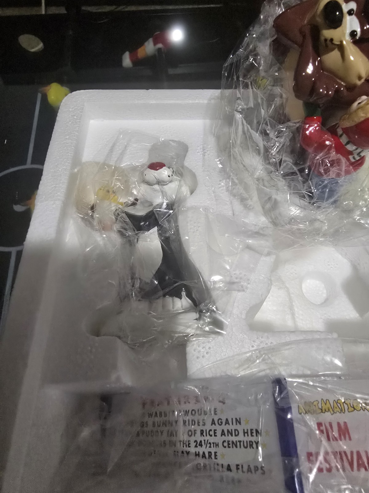 Dept 56 Looney Tunes Animation Film Festival Snow Village Christmas Decorations