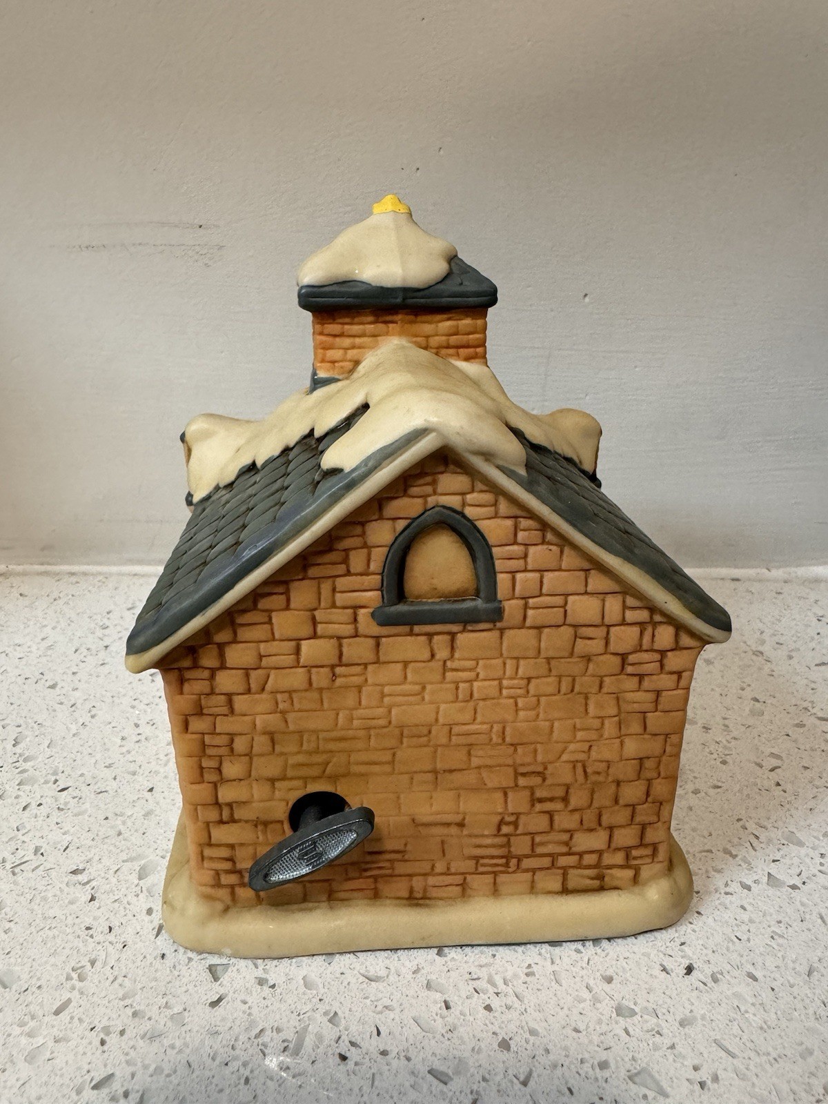 1987 Lefton Christmas Colonial Church Byron Wood Musical “Adeste Fideles” Works