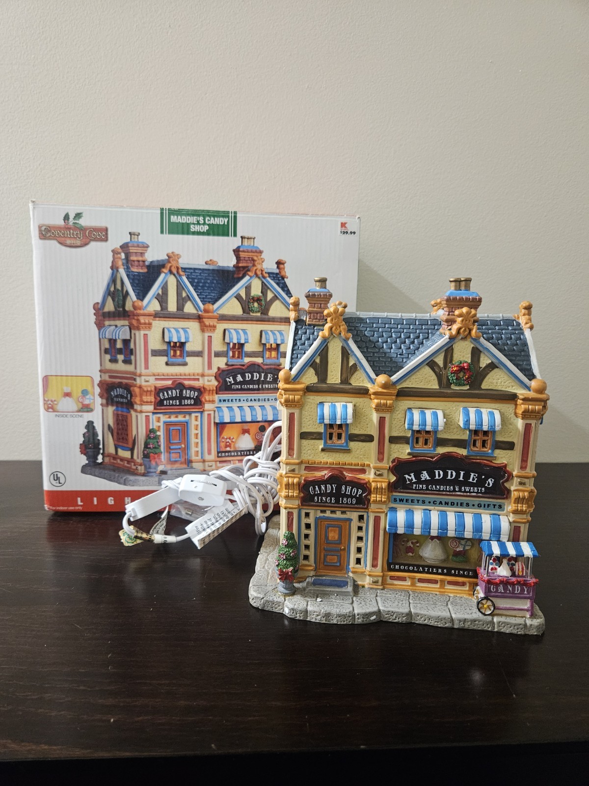 Coventry Cove Maddies Candy Shop Christmas Village