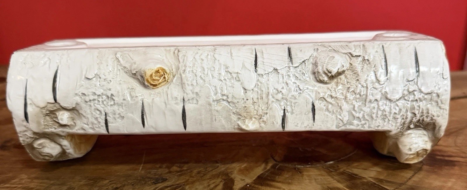 Department 56 Birch Tree Cracker Serving Dish. No Chips. Excellent Condition.