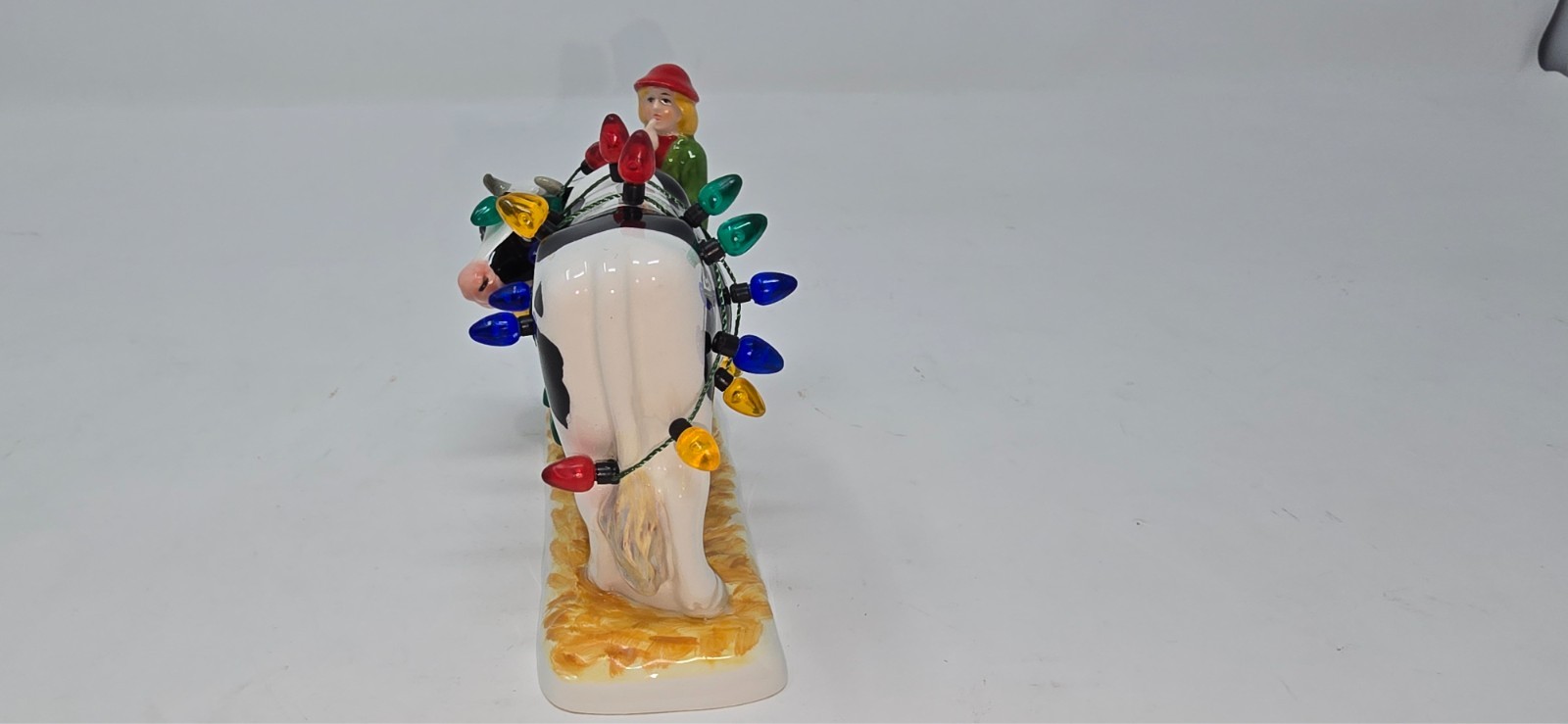 Vintage Dept 56 Original Snow Village Decorating Elsie For Christmas 2005 #55412