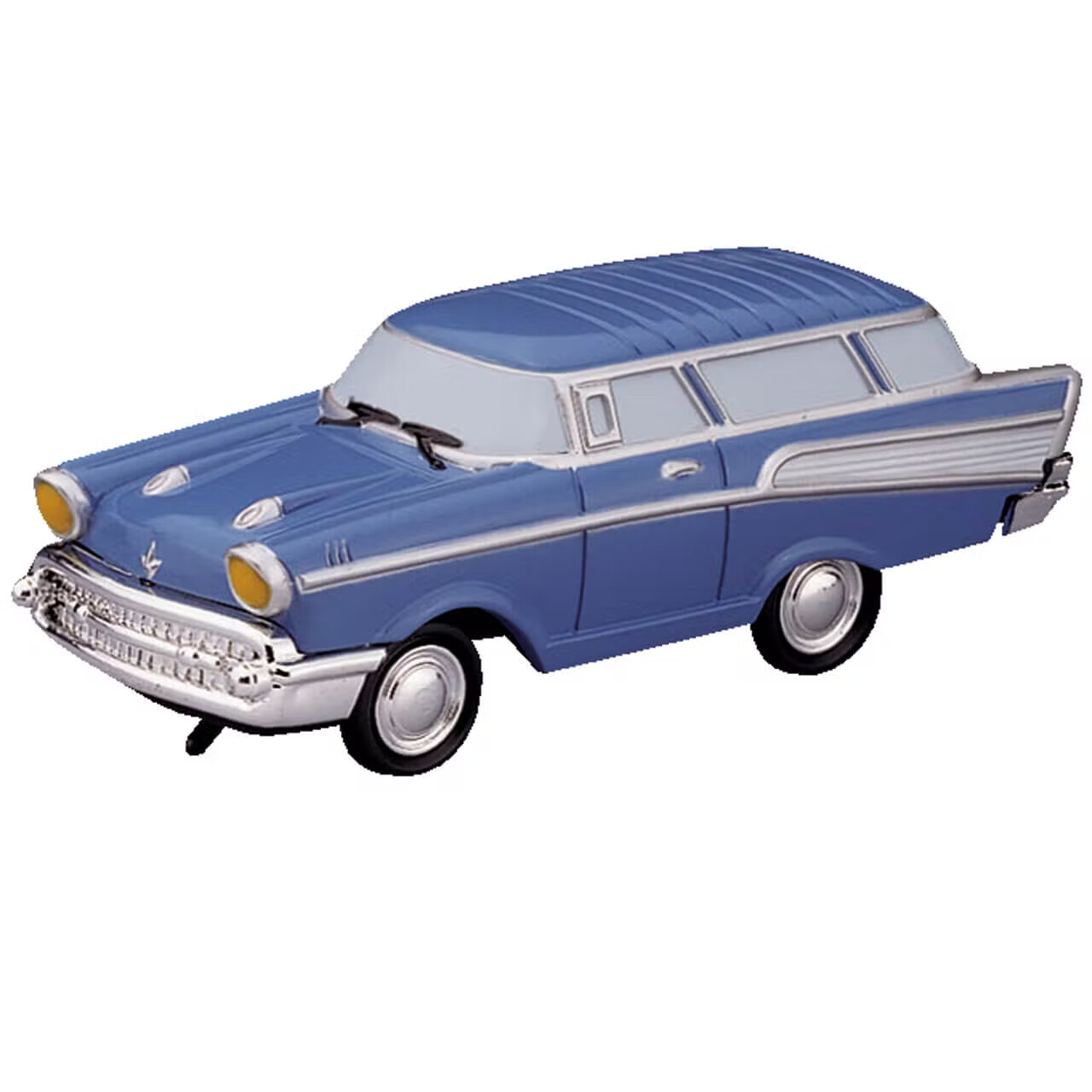Lemax 2008 Station Wagon General Products #84835 Classic Car Light Blue Color