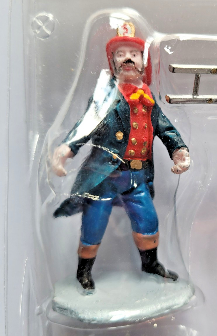 Lemax Village FIREMAN Set of 6 Fire Fighters #02446A Figures 2000 NEW AND SEALED