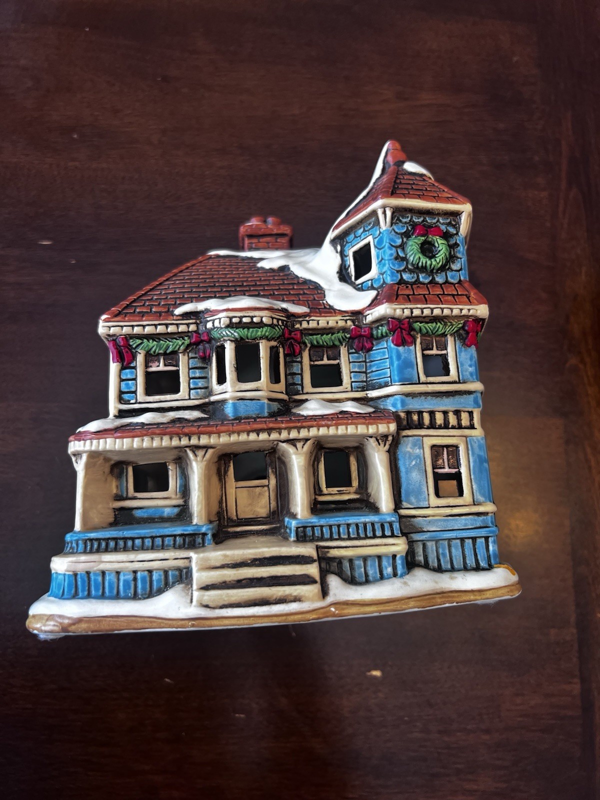 1989 LEFTON Byron Wood Colonial Village Victorian Cottage #07338 Ardmore