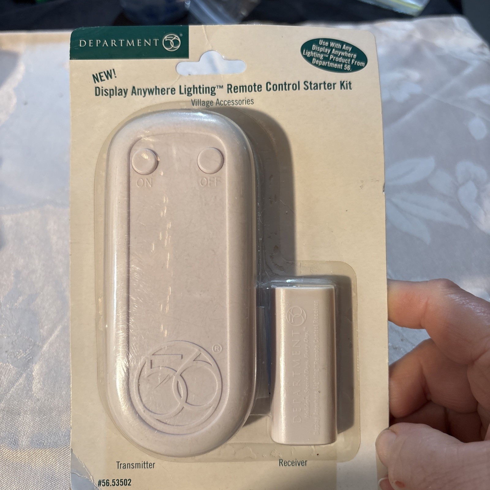 Dept 56 Display Anywhere Remote Control Starter Kit New In Package #56.53502