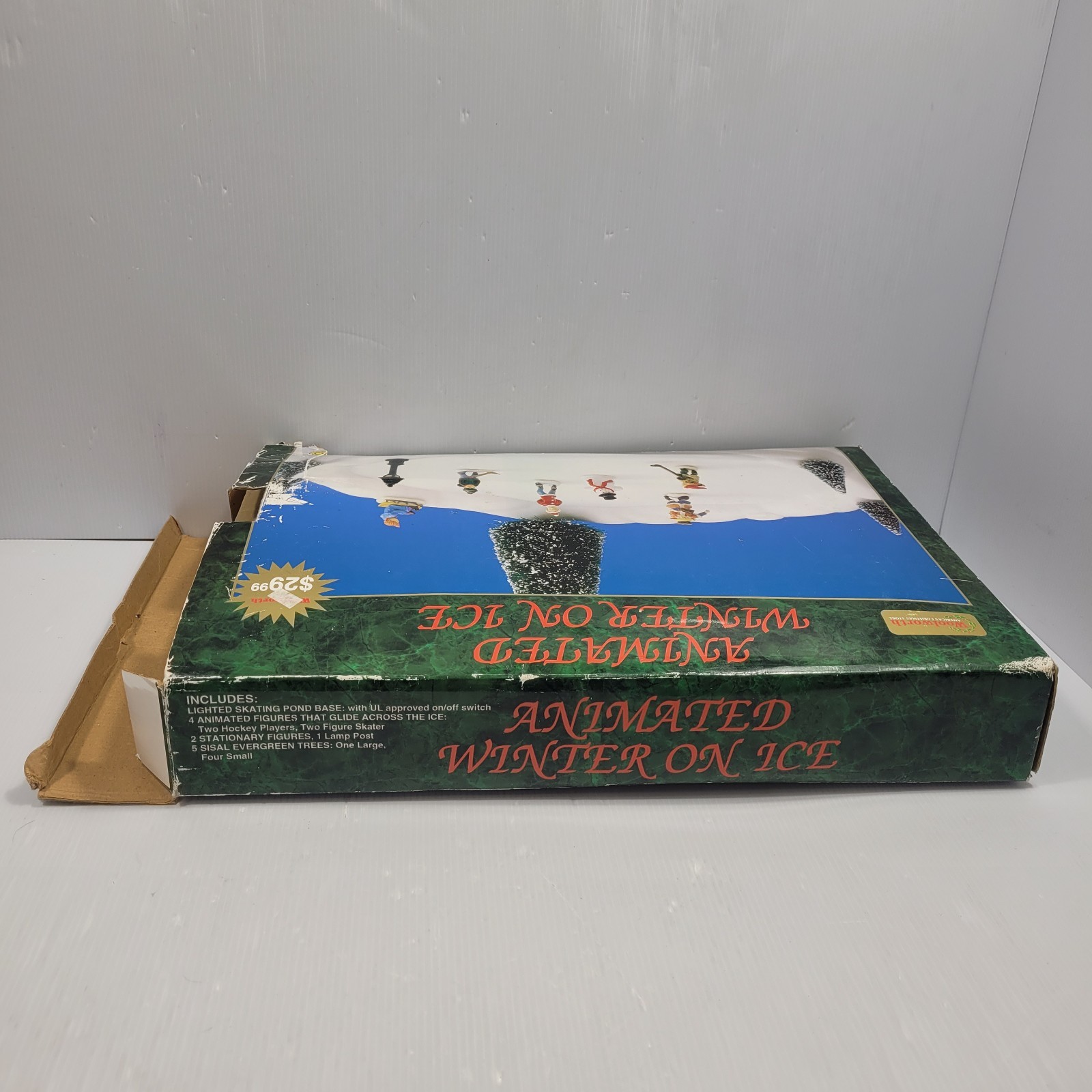 VTG Woolworth Animated Winter Ice | Complete | Working | Ice Skating | Christmas