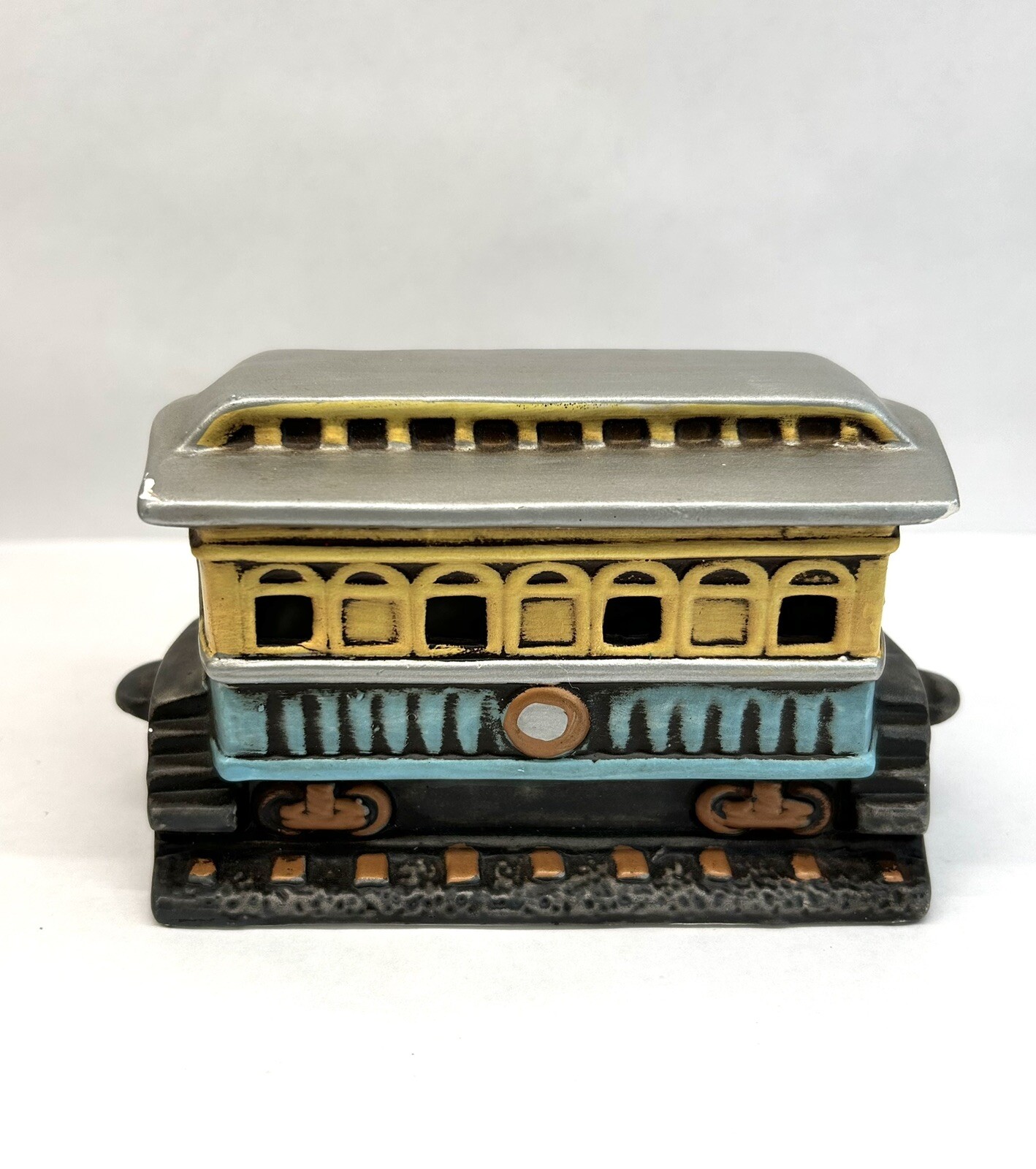 1989 Lefton Colonial Village Passenger Train Car 07125 Replacement Piece Vintage