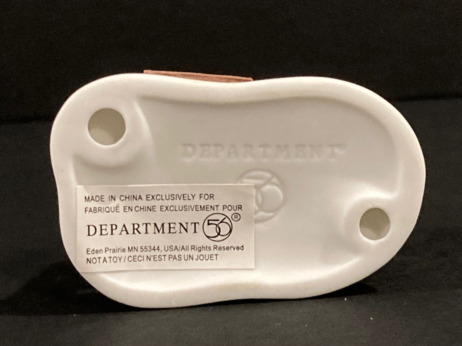 Dept 56 Dickens Village Master & Apprentice Saddle Making Retired #799949