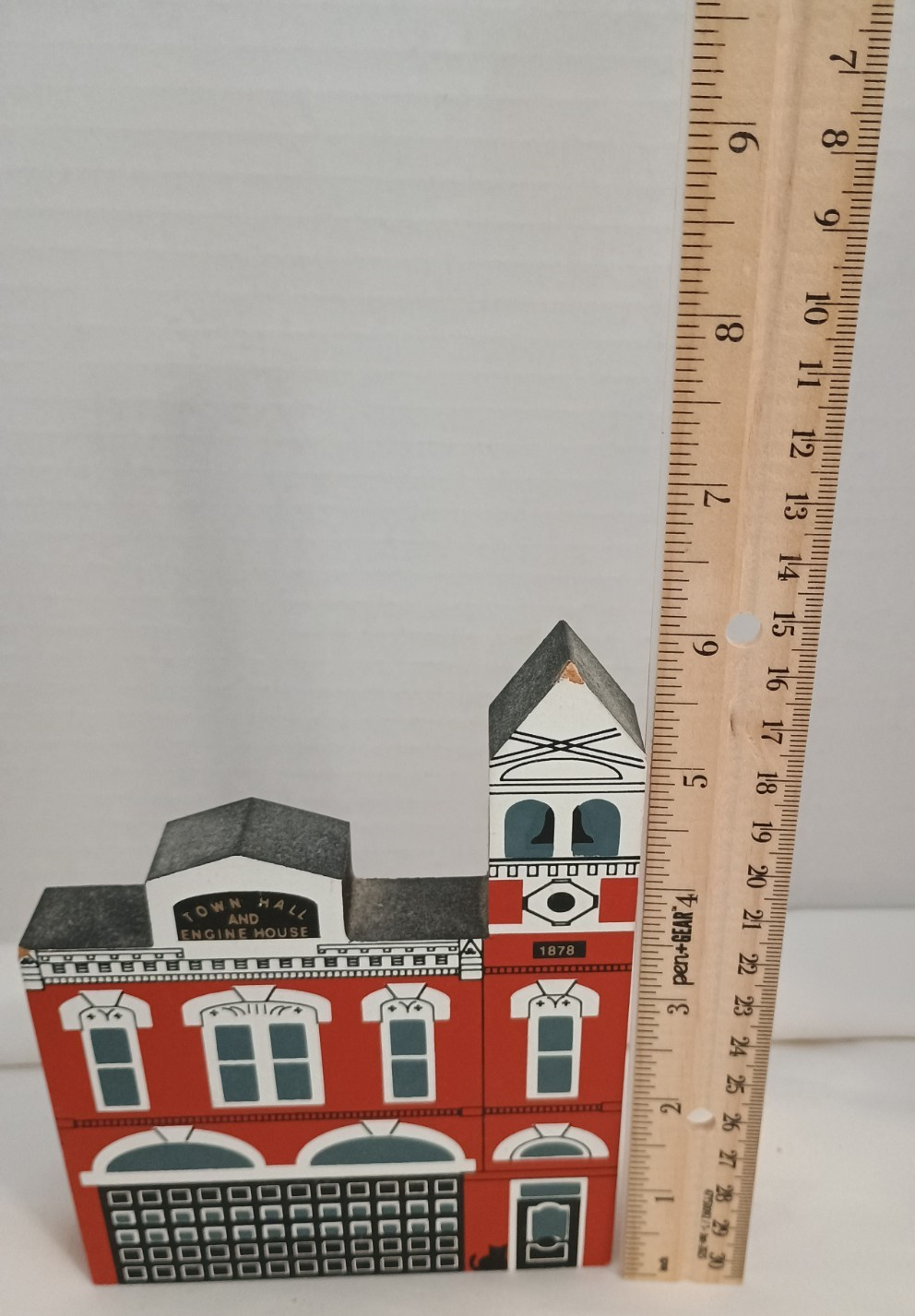 THE CAT’S MEOW VILLAGE MIXED WOOD HOME BUILDINGS + MORE LOT Of 7 SIGNED