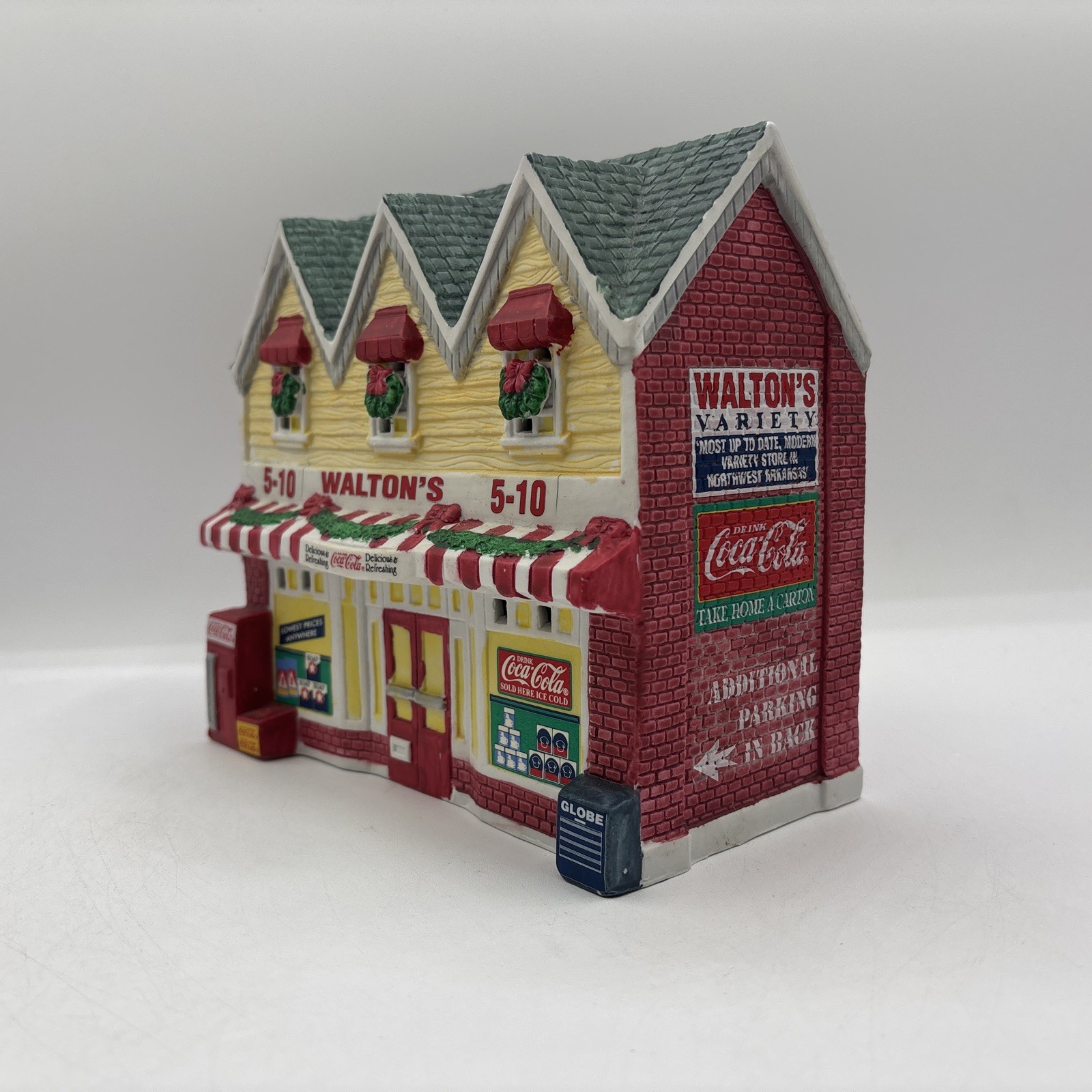Coca-Cola Town Square Collection 1995 Vintage Waltons 5 & 10 Illuminated Retired