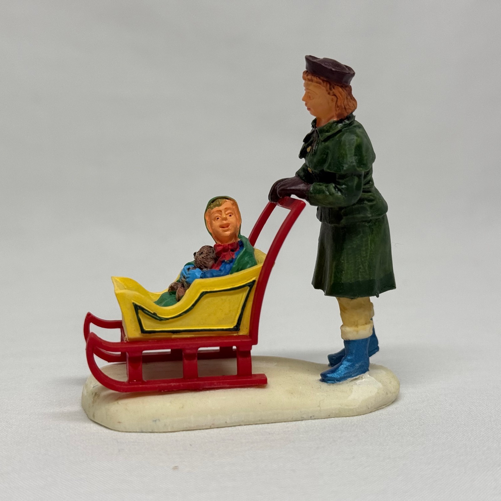 Vintage Lot of 13 Mini Holliday Village Winter Display Christmas Figurines