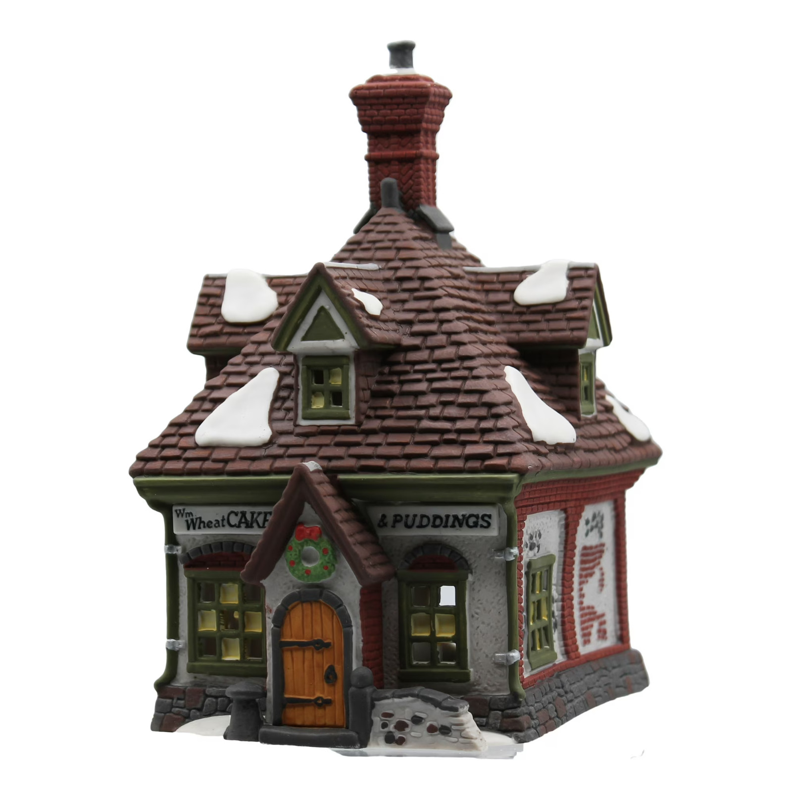 Department 56 “W.M. Wheat Cakes & Puddings” Lighted House.