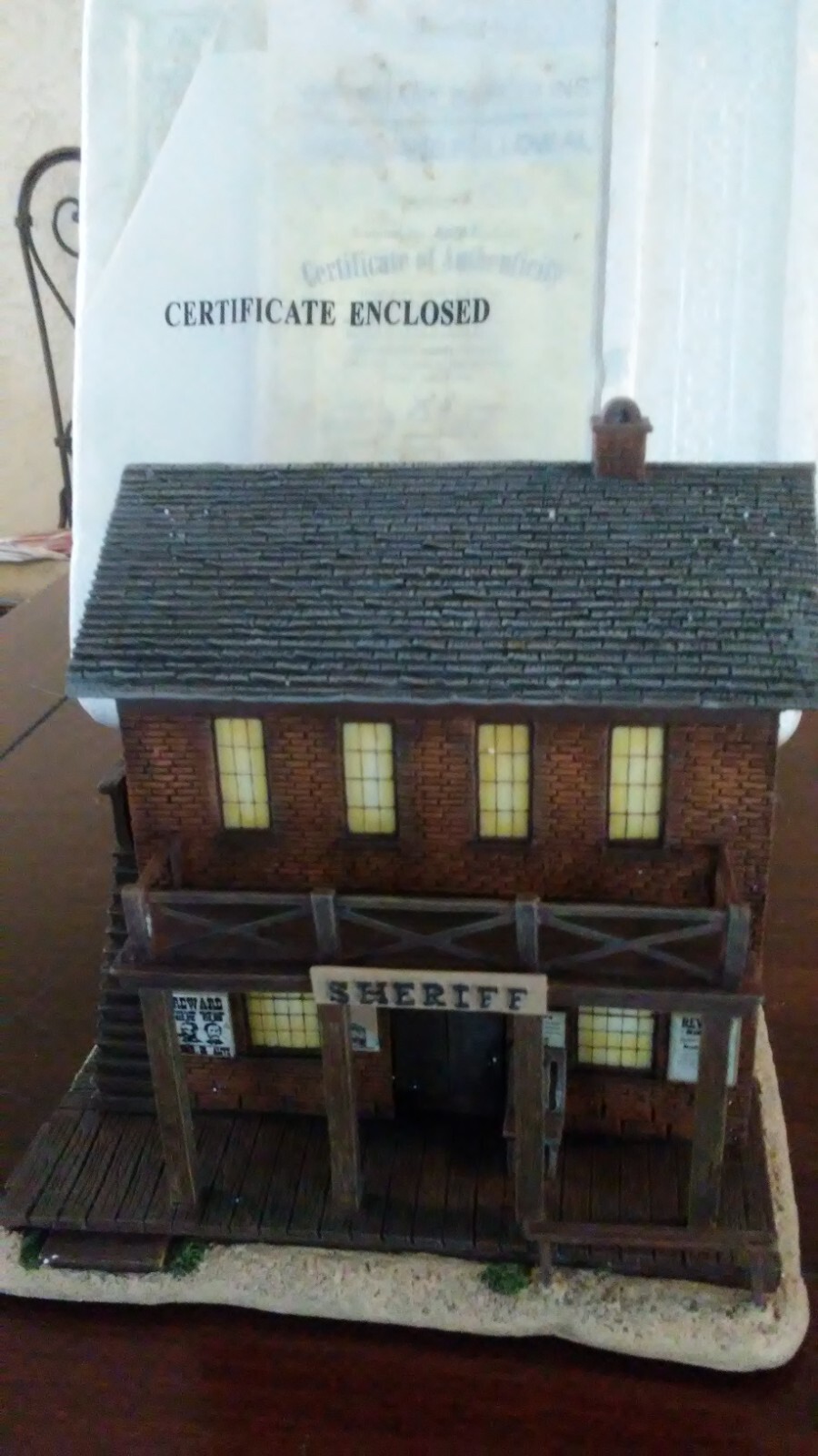 Hawthorne Village from the Wild West Village Collection “Boothill Couty Sheriff”