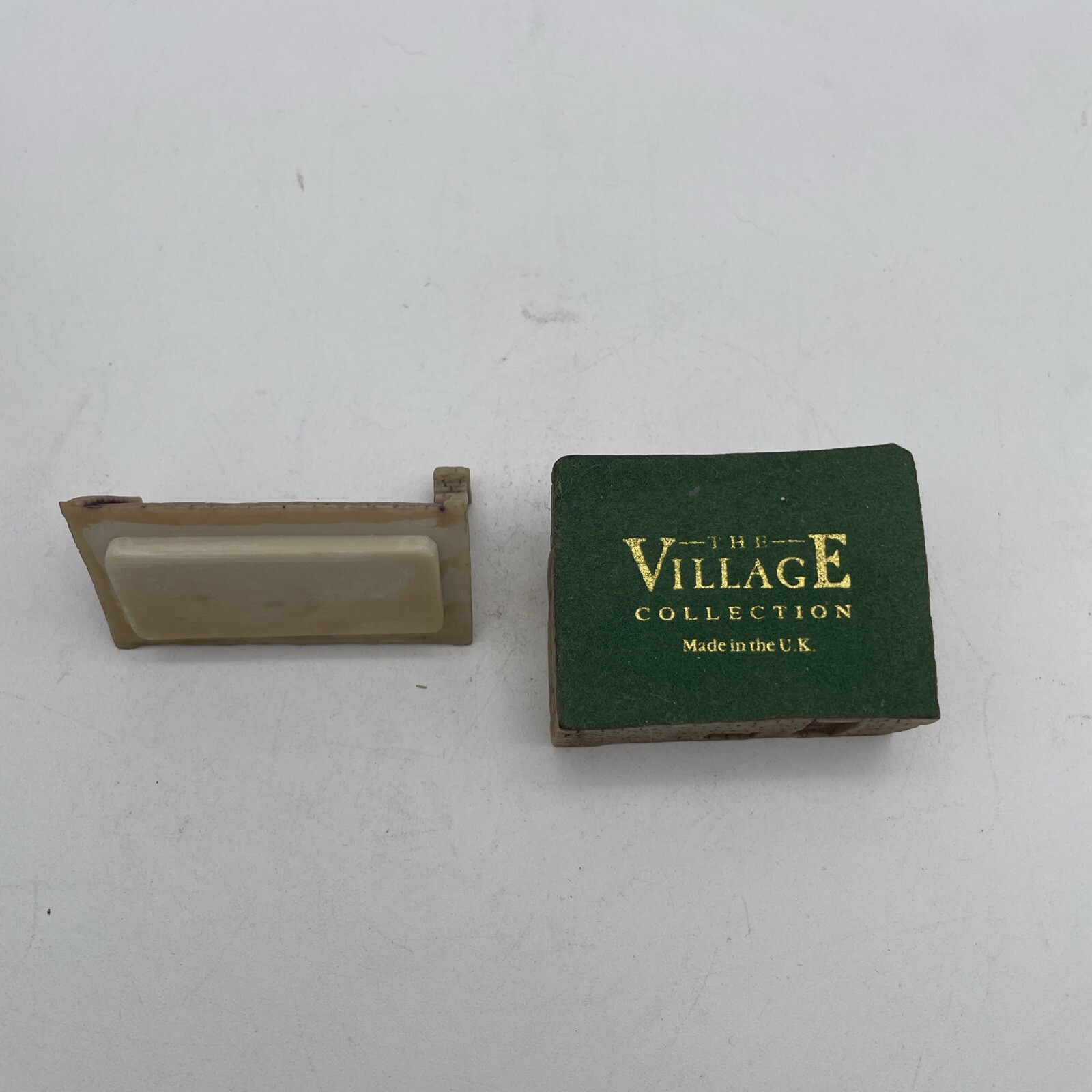 The Village Collection Trinket Box Miners Cottage W/ Removable Roof Lid