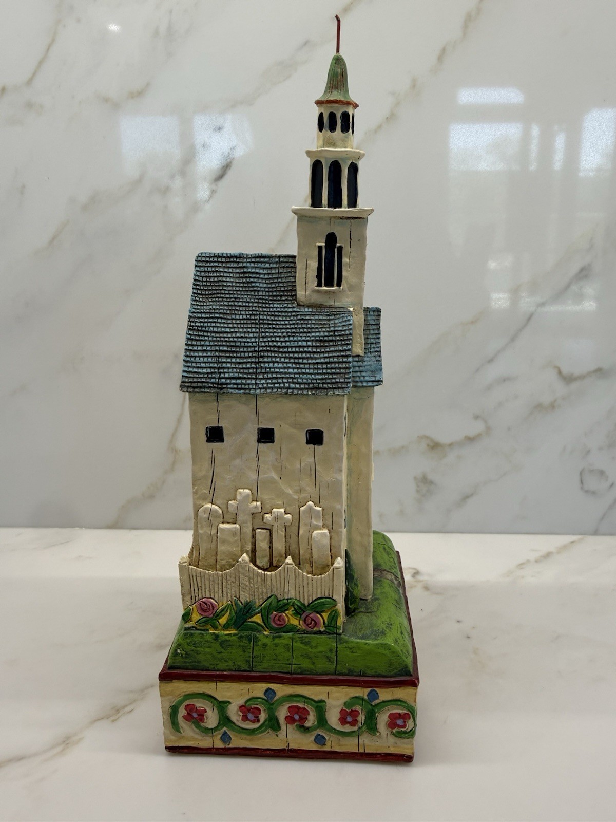 Heartwood Creek by Jim Shore Church Village Resin 2004 Folk Art