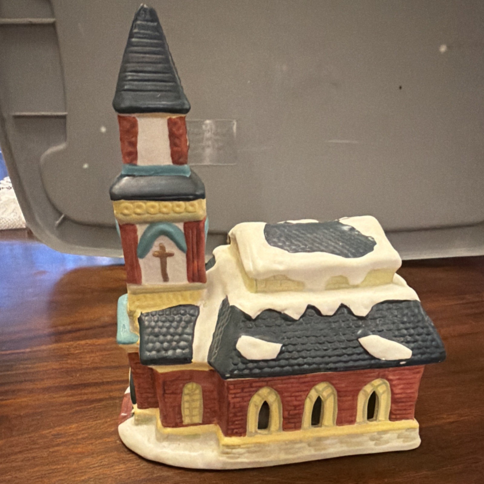 Share the Joy Hand Painted Musical Porcelain musical Church village