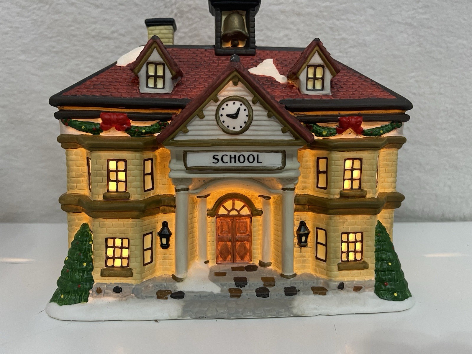 Vintage St. Nicholas Square – High School Holiday Village Christmas Retired