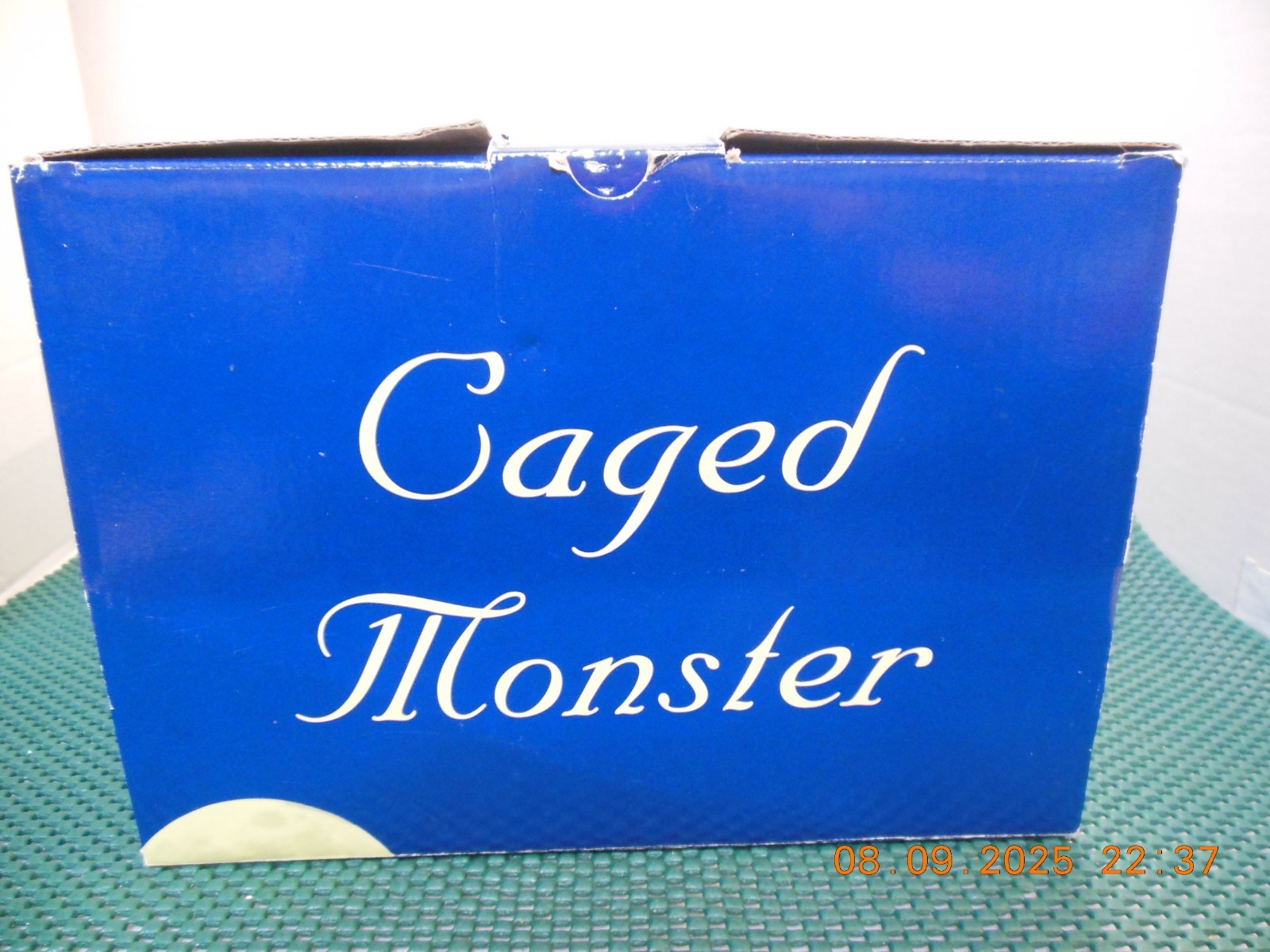 Lemax Spooky Town Pumpkin Hollow – Caged Monster – Great shape
