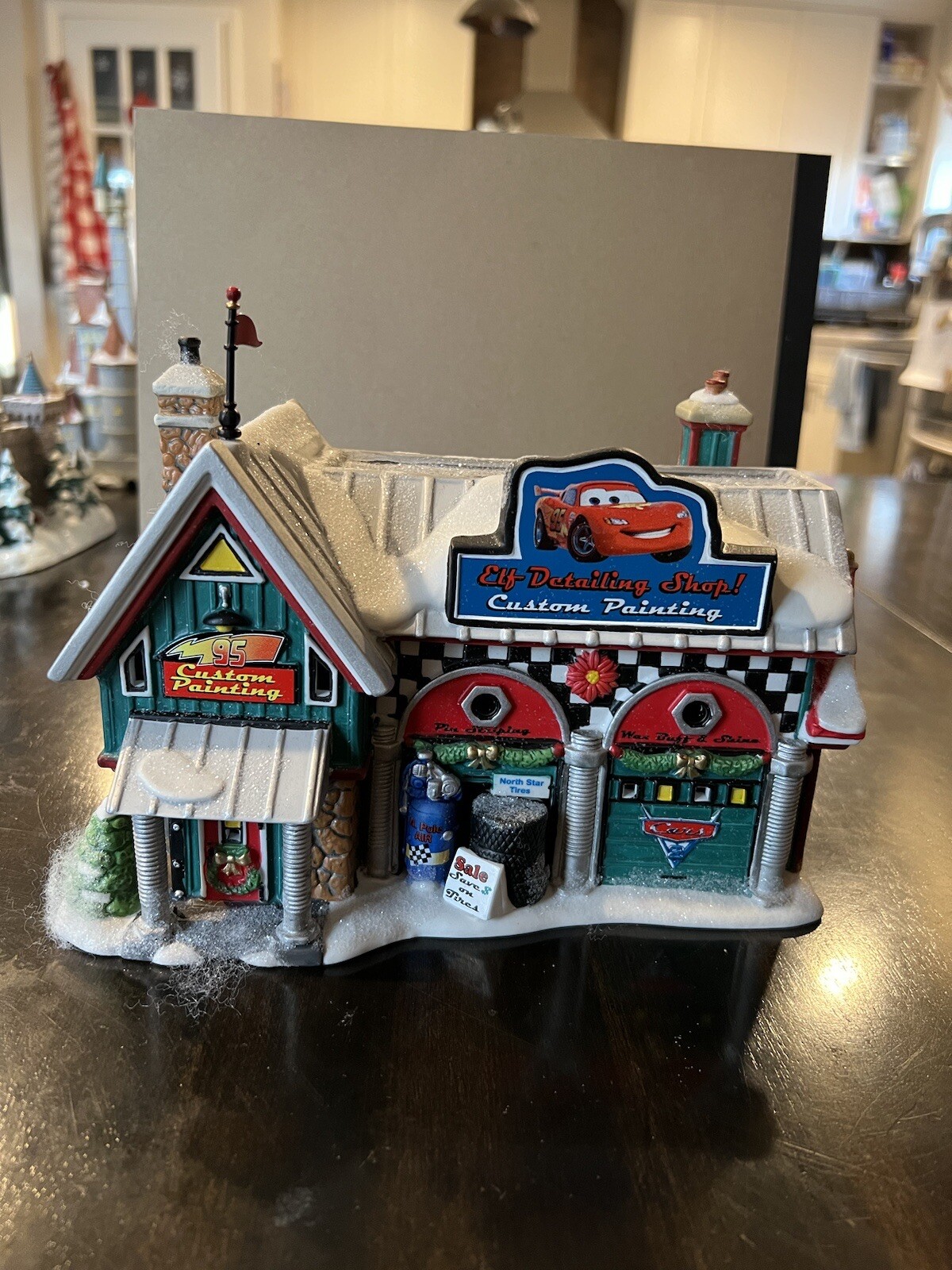ONE OF A KIND RARE Disney Princess christmas village Castle dept 56