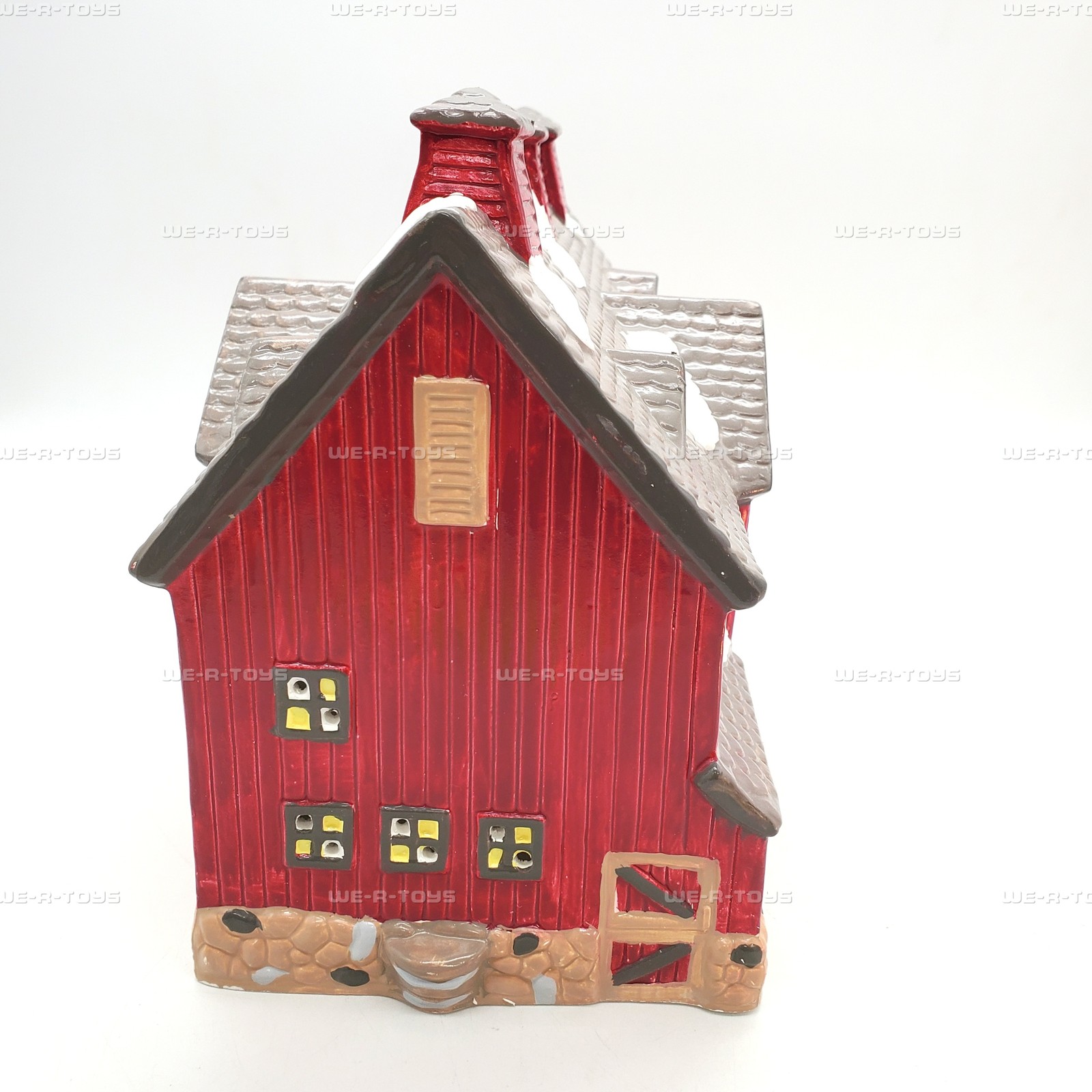Department 56 Red Barn The Original Snow Village Lighted Building 50814