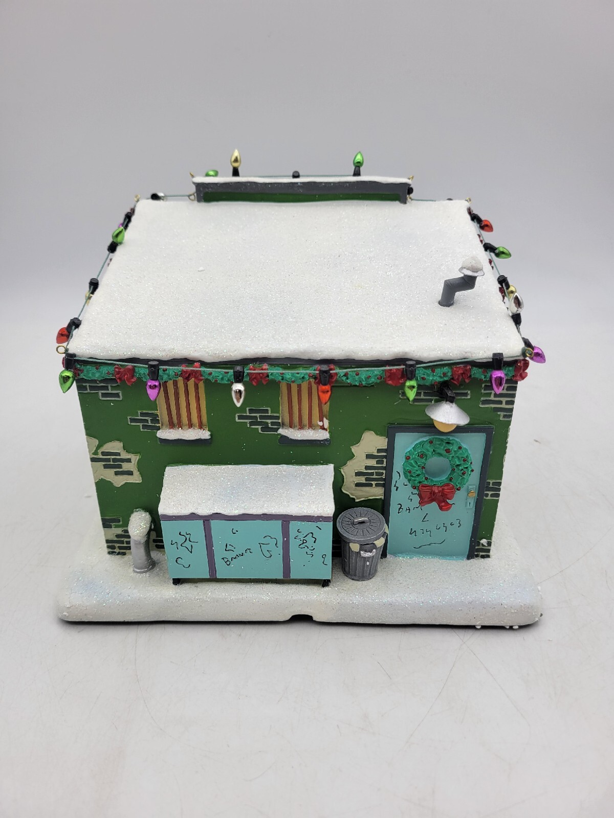 THE ANDROID’S DUNGEON & BASEBALL CARD SHOP, SIMPSONS CHRISTMAS HAWTHORNE VILLAGE
