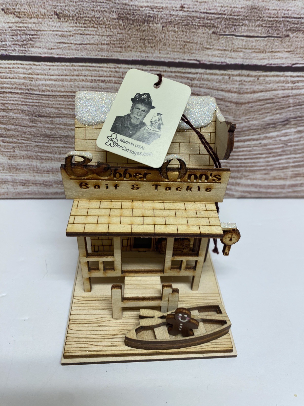 GINGER COTTAGES CRACKER BARREL COUNTRY STORE BOBBER ANN’S BAIT & TACKLE NIB