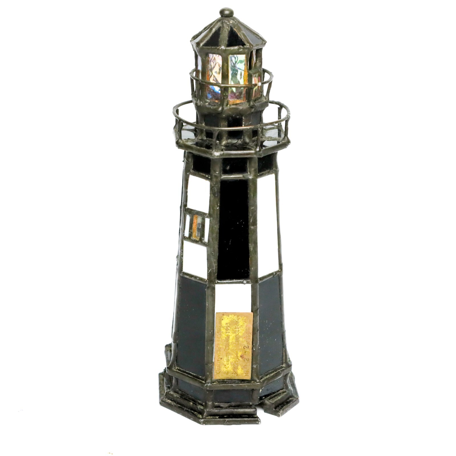 Stained Glass Centuryville Lighthouse Century Classics Lamp. Limited edition.