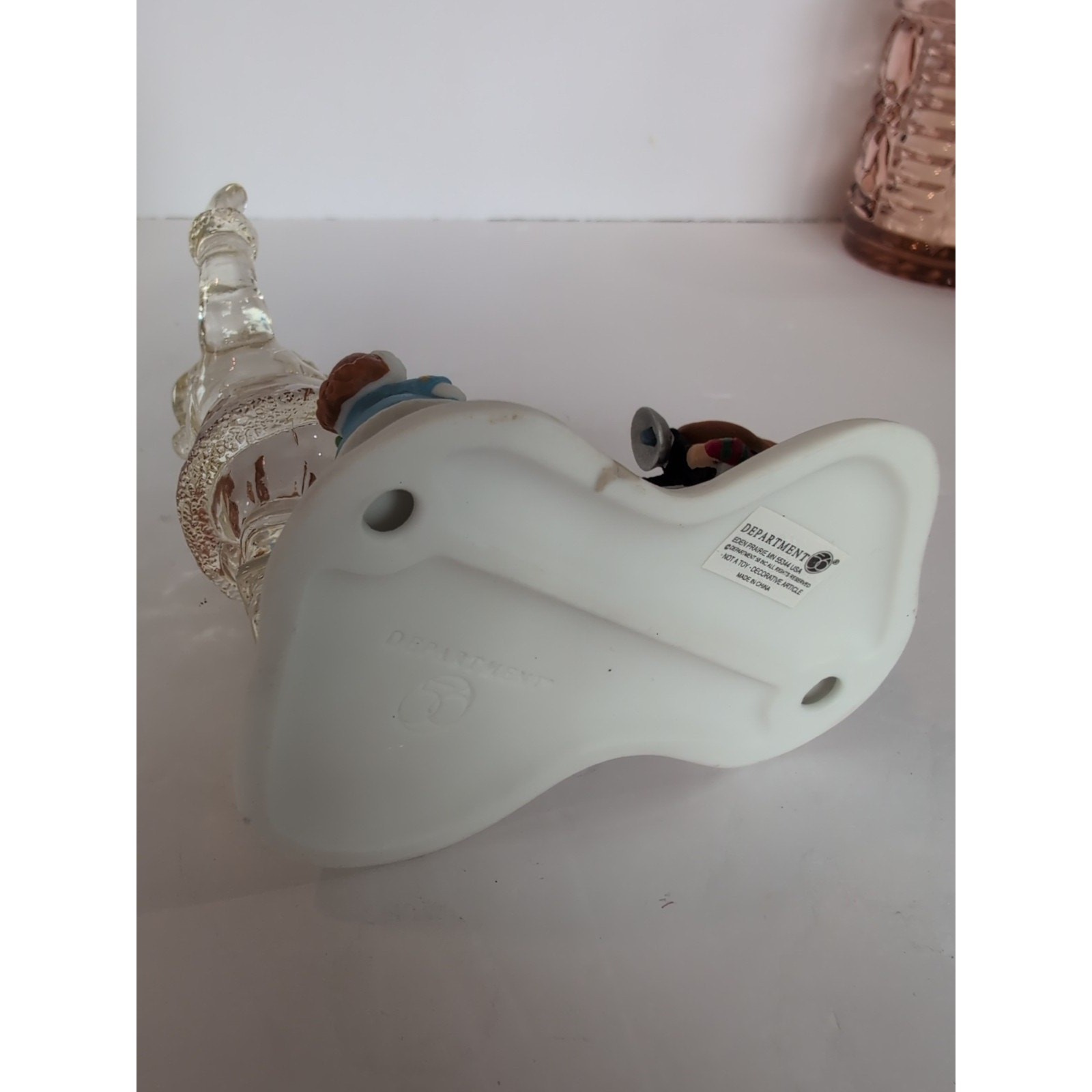 Dept 56 “KRINGLE STREET TOWN SANTA” ICE SCULPTURE #56869 North Pole Retired