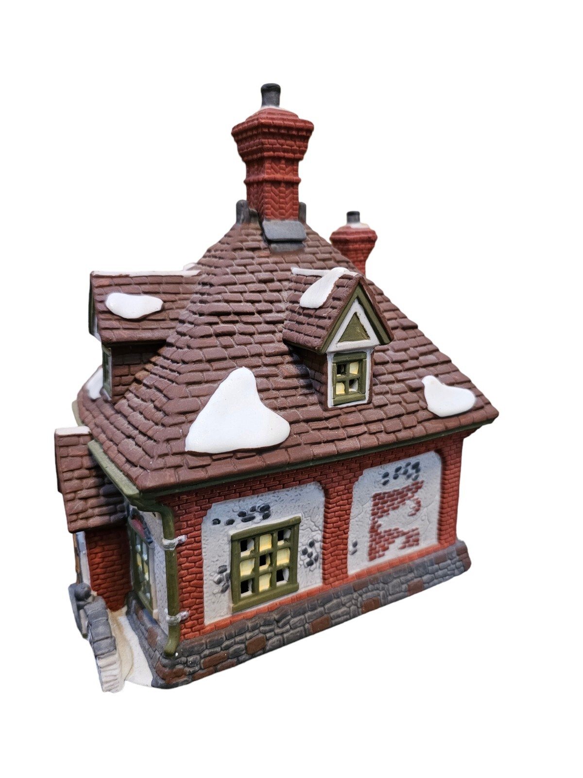 Dickens Village Dept 56 Lighted Christmas House Wm Wheat Cakes & Puddings #58084