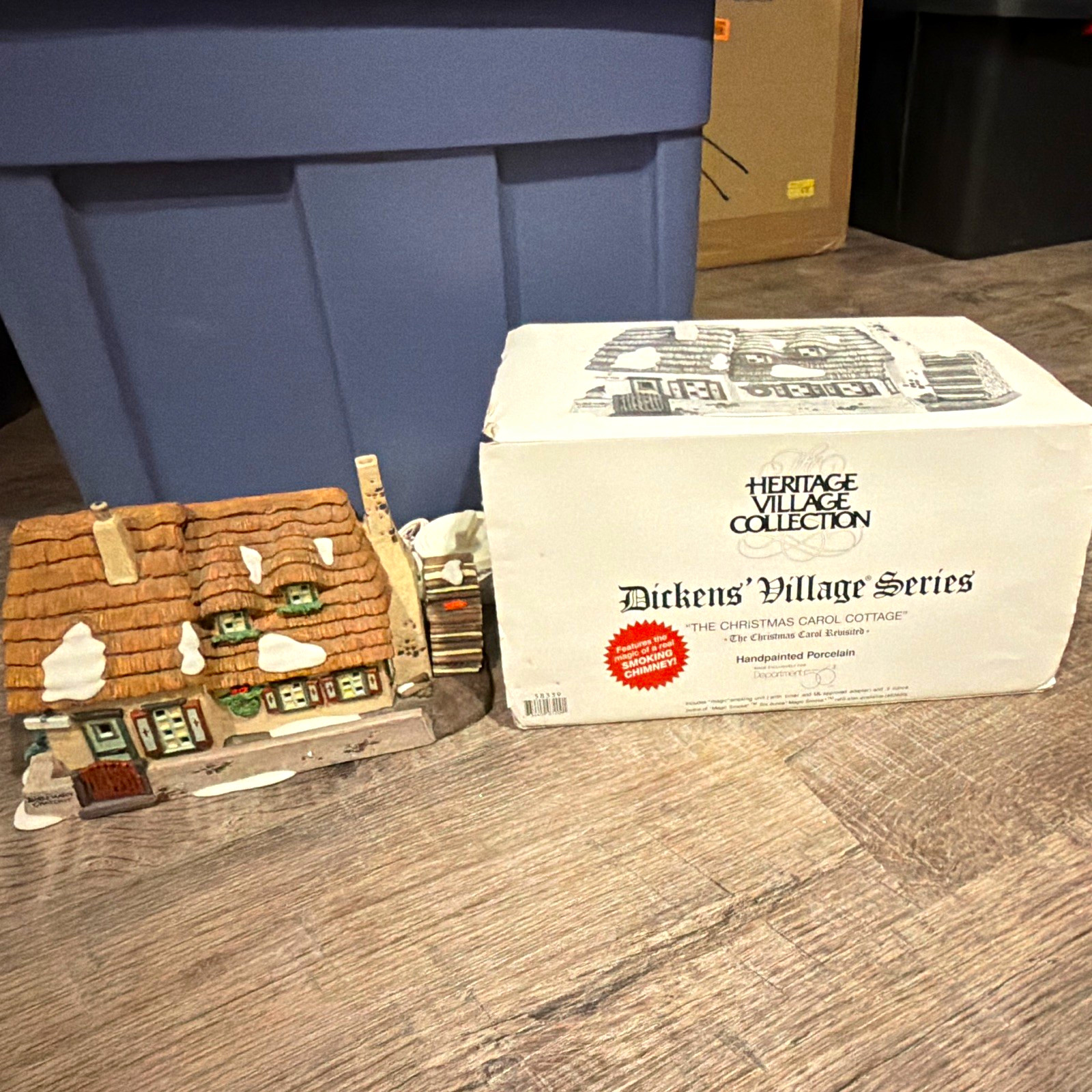 Department 56 Dickens’ Village The Christmas Carol Cottage Preowned