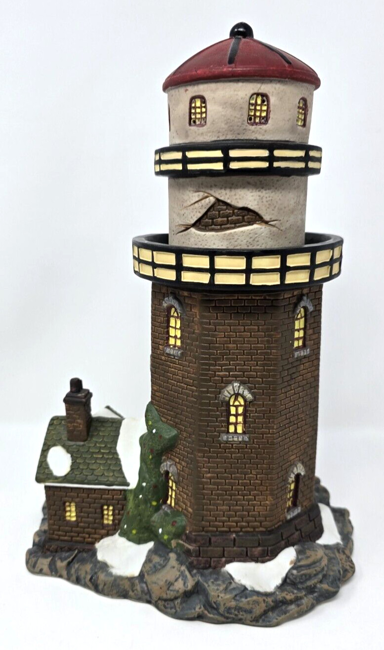 VTG 2000 Santa’s Workbench Collection Classic Series Standing Stones Lighthouse