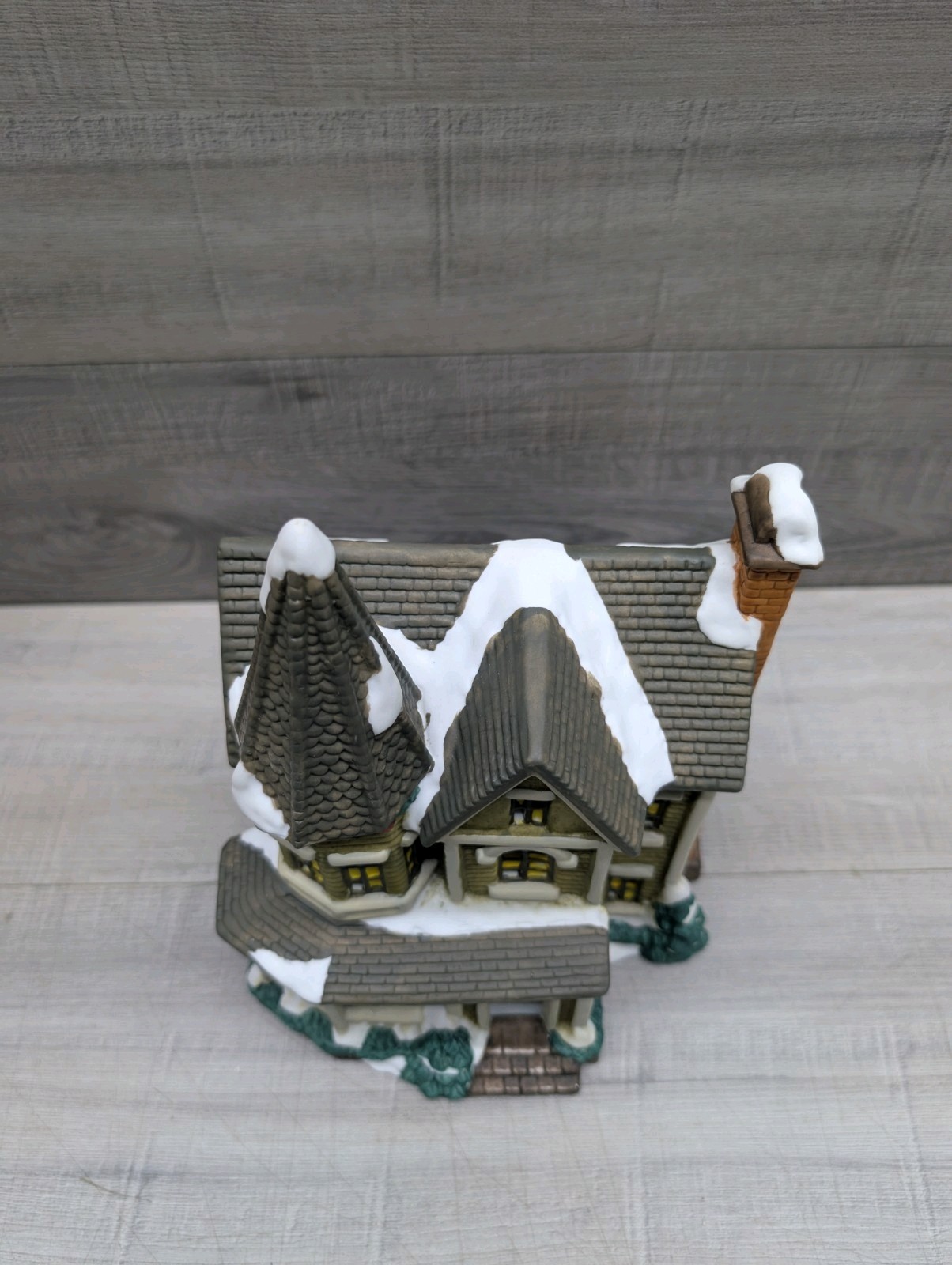 Vintage Kmart Trim A House Holiday Home Memories. White Porcelain House