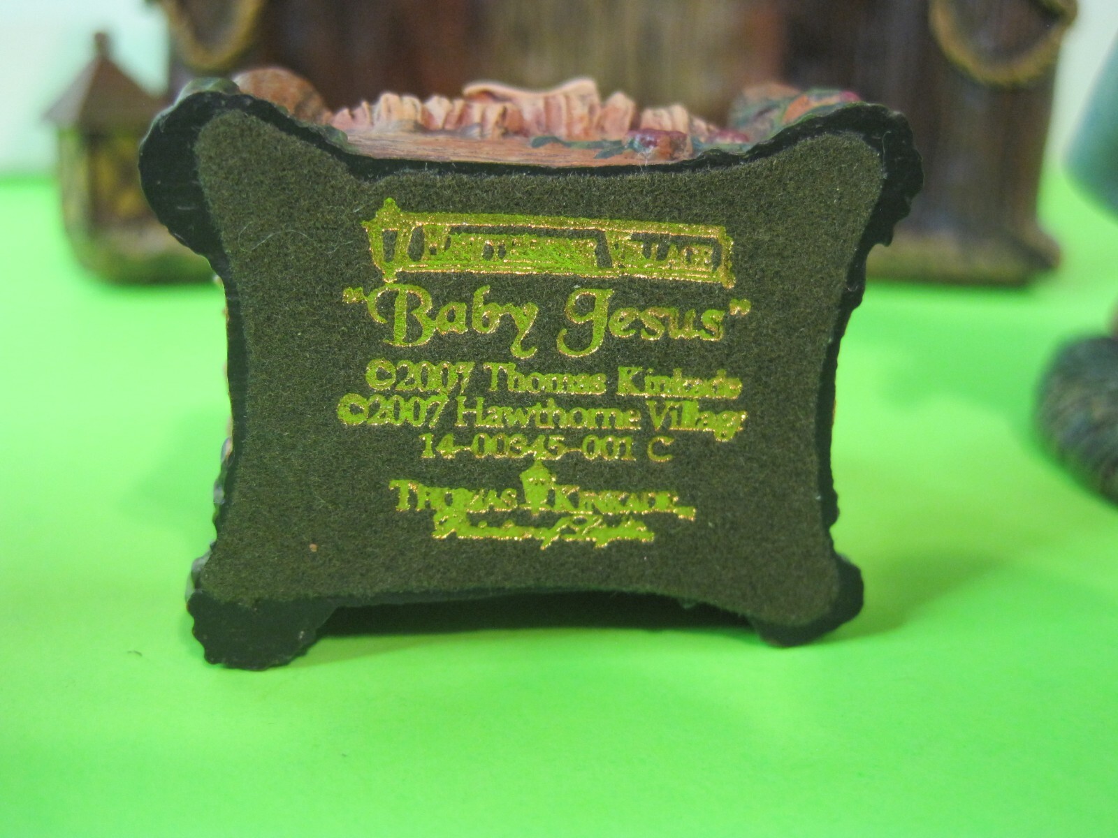 Thomas Kinkade The Holy Family & Holy Night Creche, Nativity Garland Hawthorne