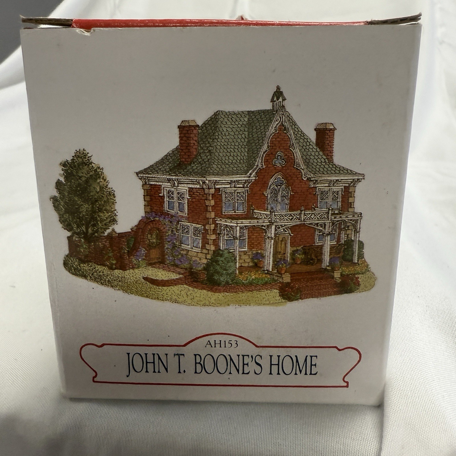 Liberty Falls John T Boone’s Home AH153 NEW Box Christmas Village 1998