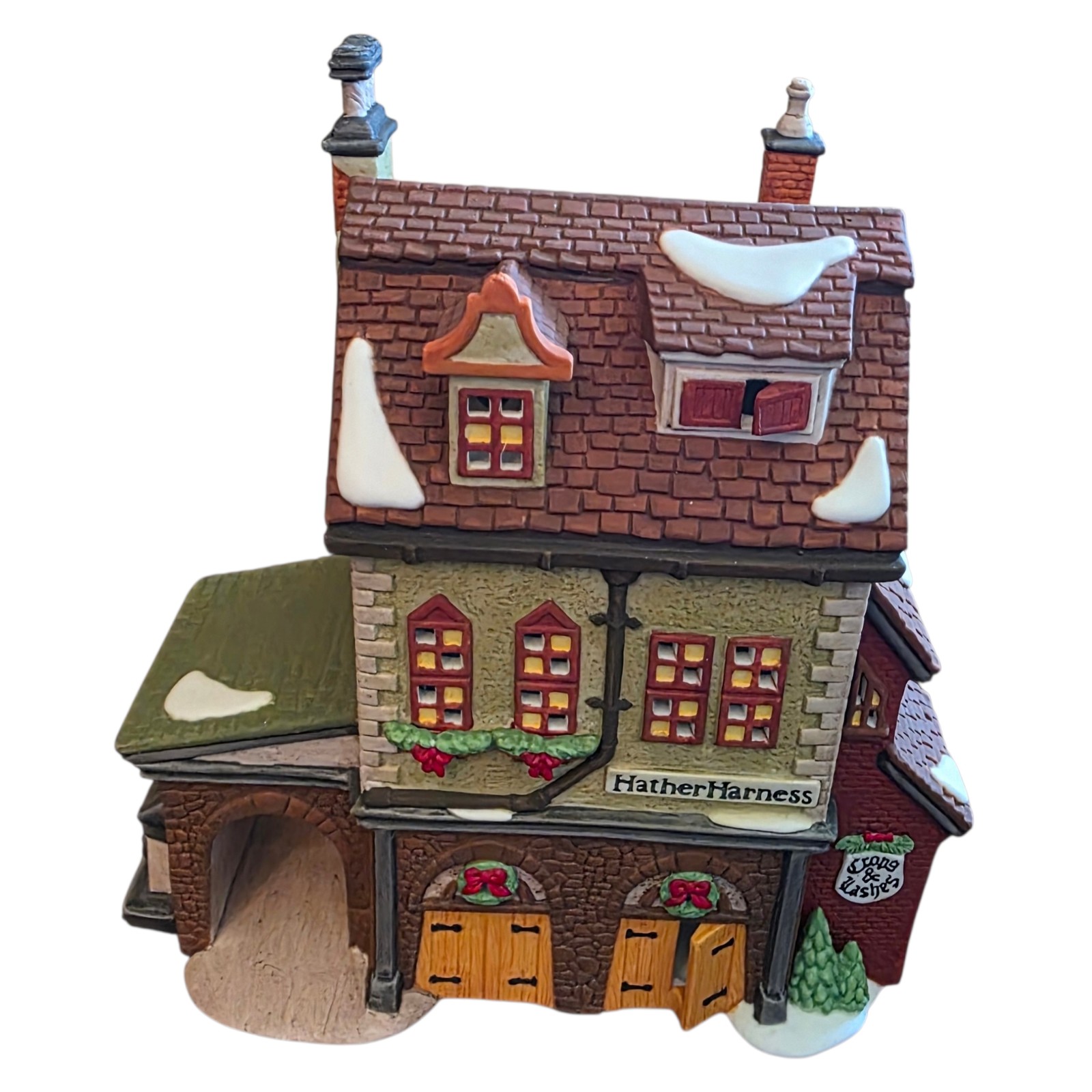 Dept 56 Dickens Village Hather Harness 58238 Retired Christmas Boxed w Cord