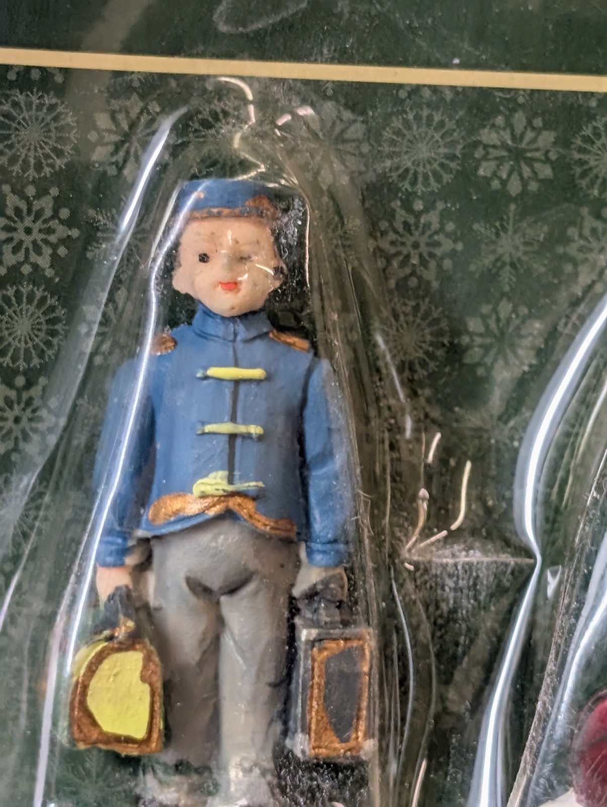 Holiday Time Village Figurine Set Christmas Decor Vintage People Display New in