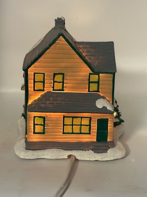 A Christmas Story Ralphie’s House NECA Light Up Resin House