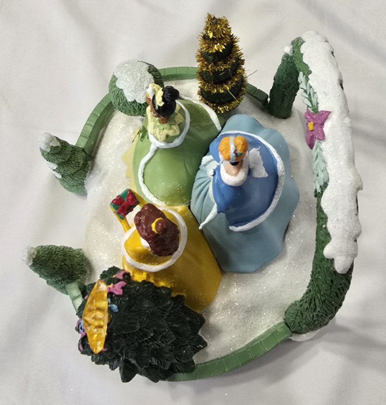 Disney Princess Topiary Accessory Tiana Belle Cinderella St Nicholas Christmas