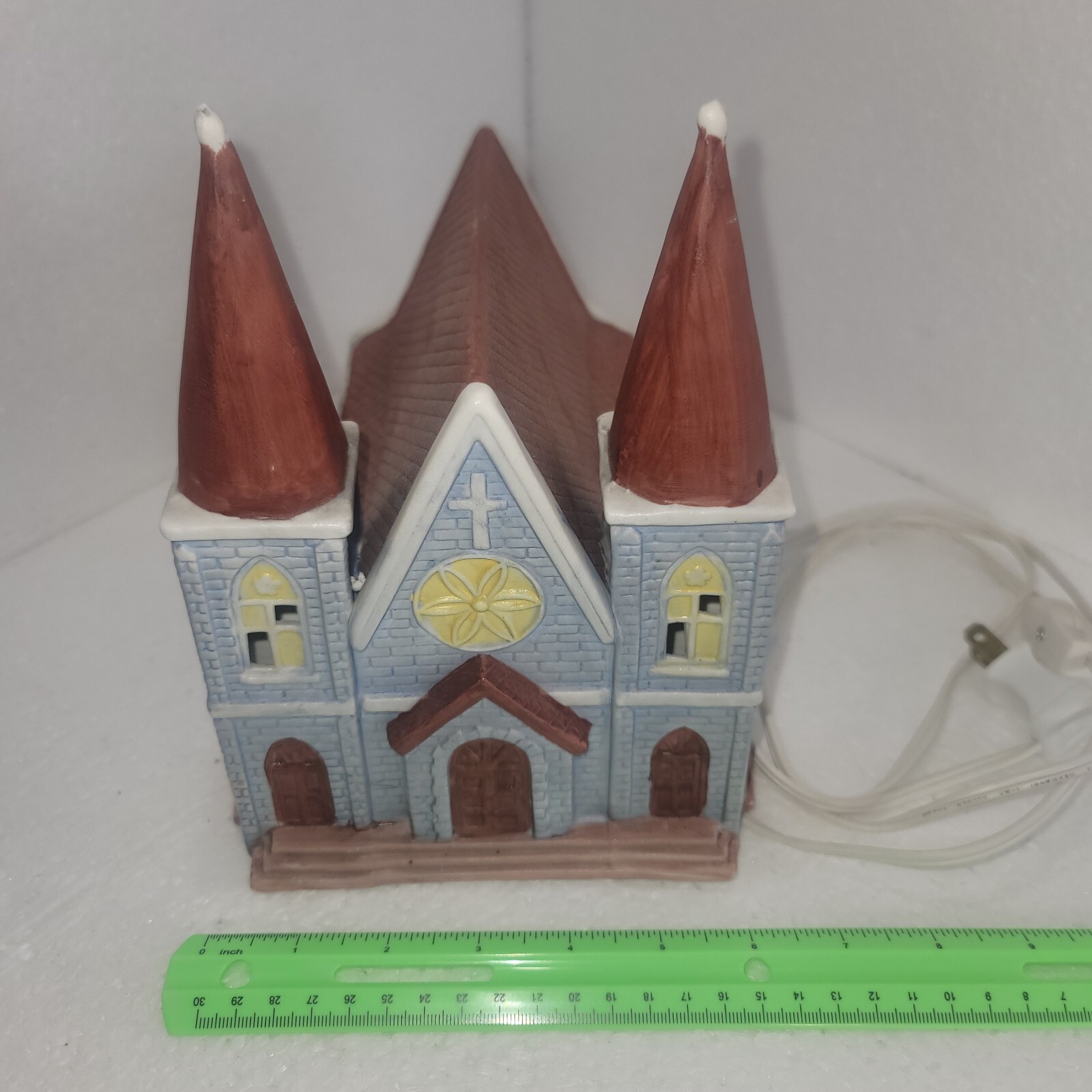 Christmas Illuminated 1991 Dickens of London Porcelain St. James Church